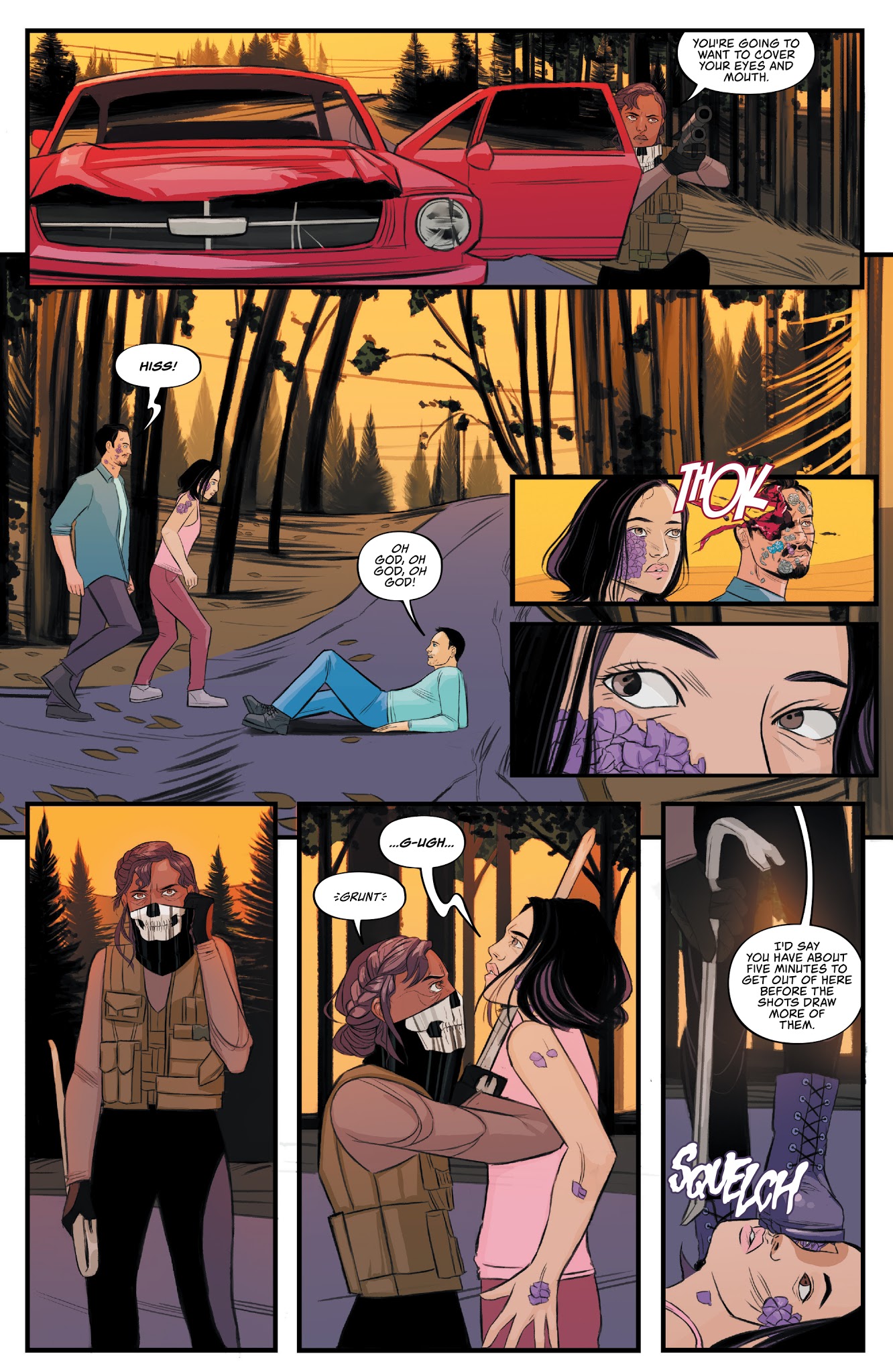 Read online The Wilds comic -  Issue #1 - 9