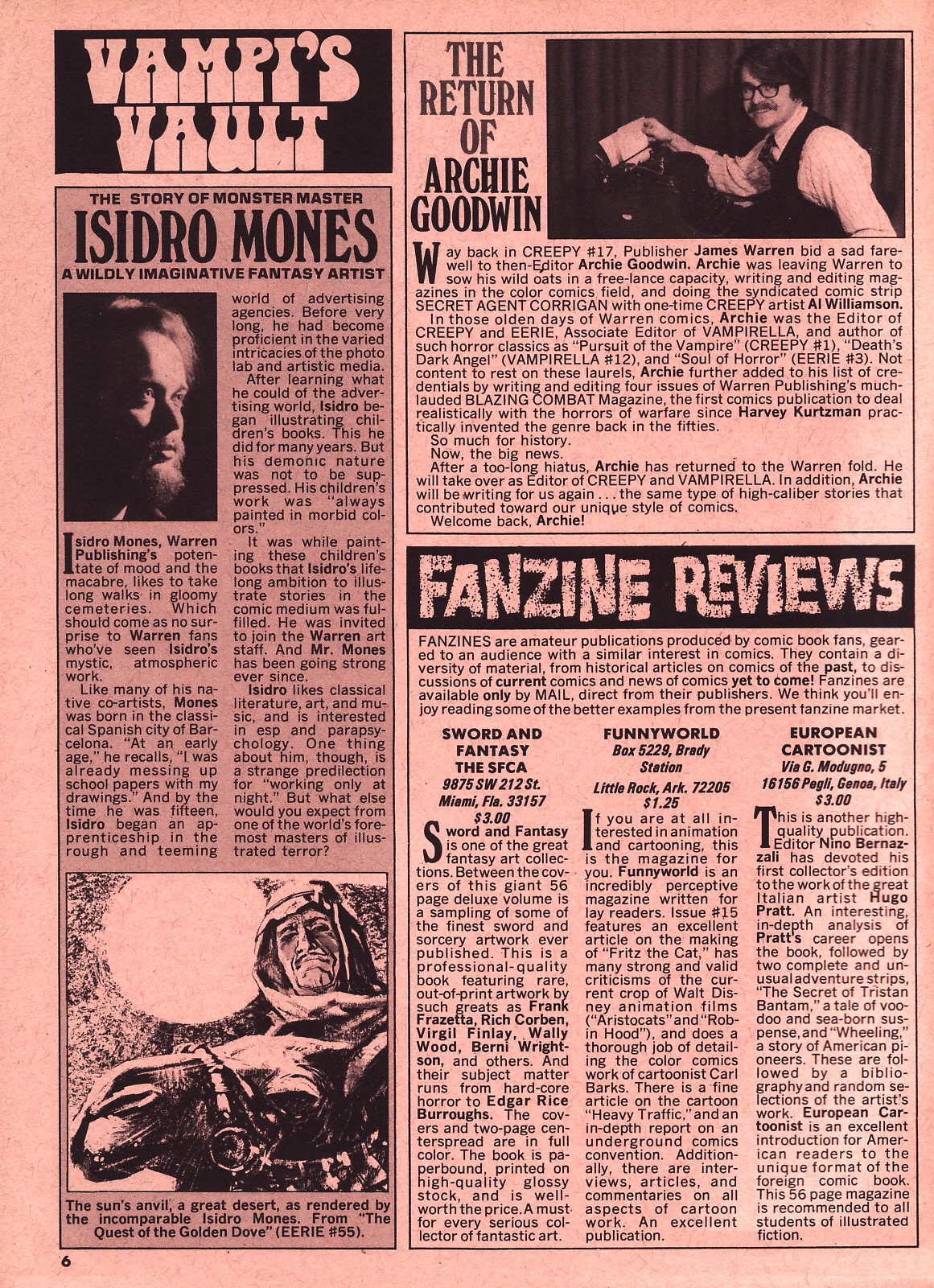 Read online Vampirella (1969) comic -  Issue #33 - 6