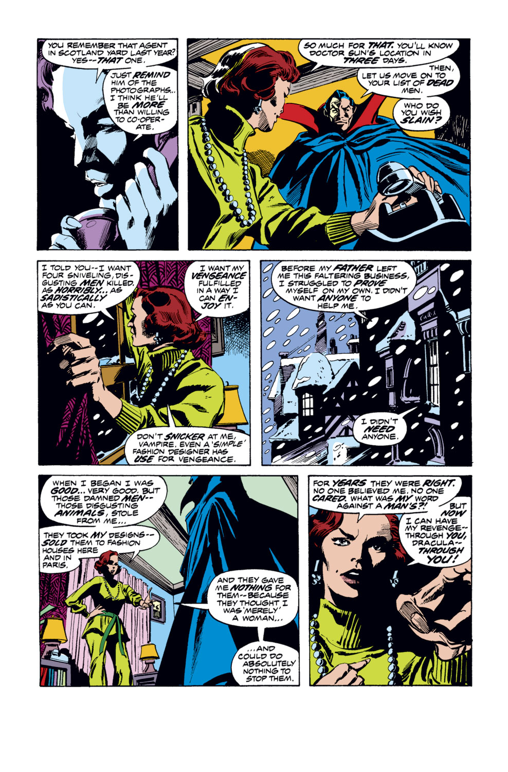 Read online Tomb of Dracula (1972) comic -  Issue #35 - 4