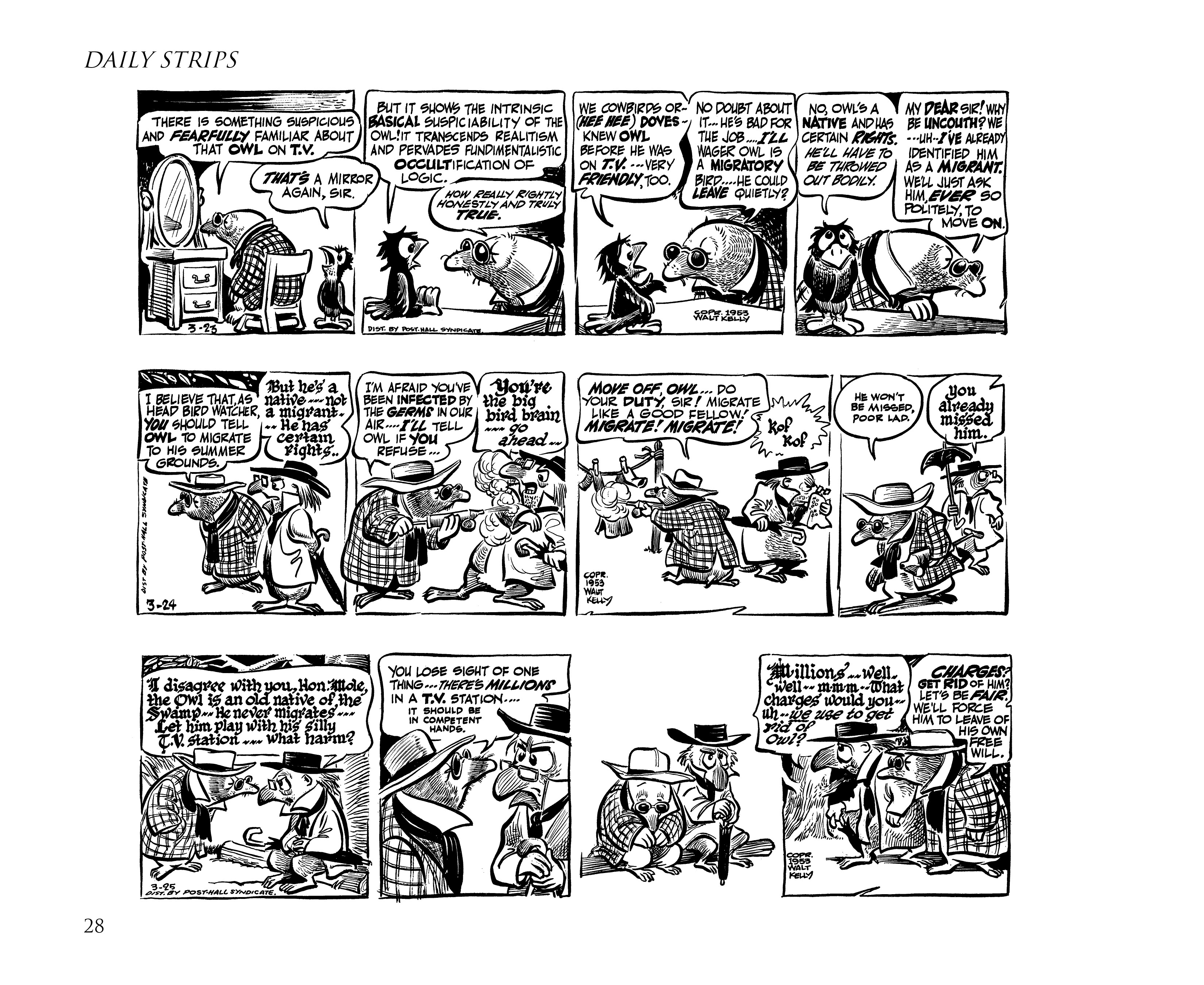 Read online Pogo by Walt Kelly: The Complete Syndicated Comic Strips comic -  Issue # TPB 3 (Part 1) - 40