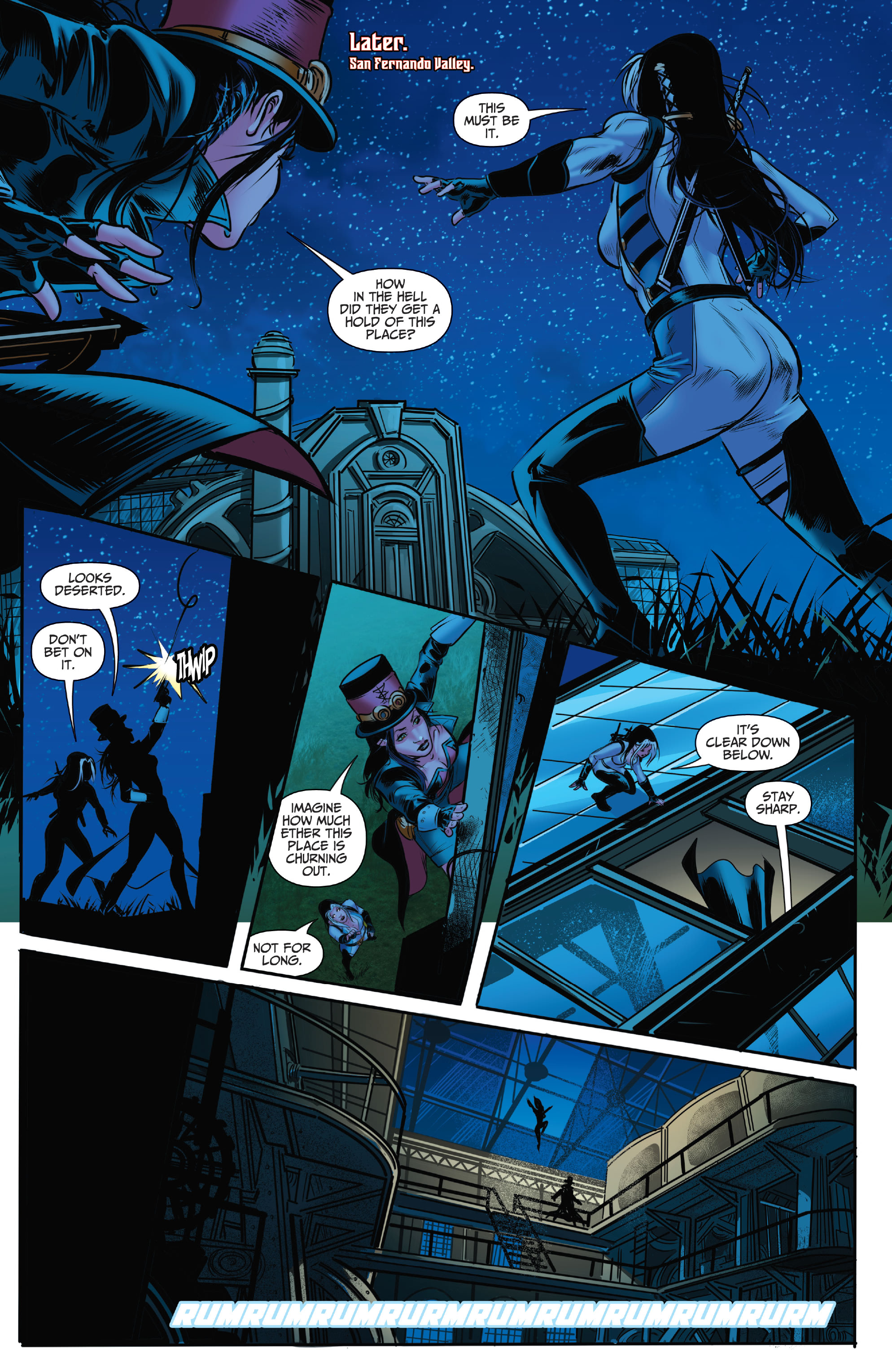 Read online Van Helsing: Steampunk comic -  Issue # Full - 24