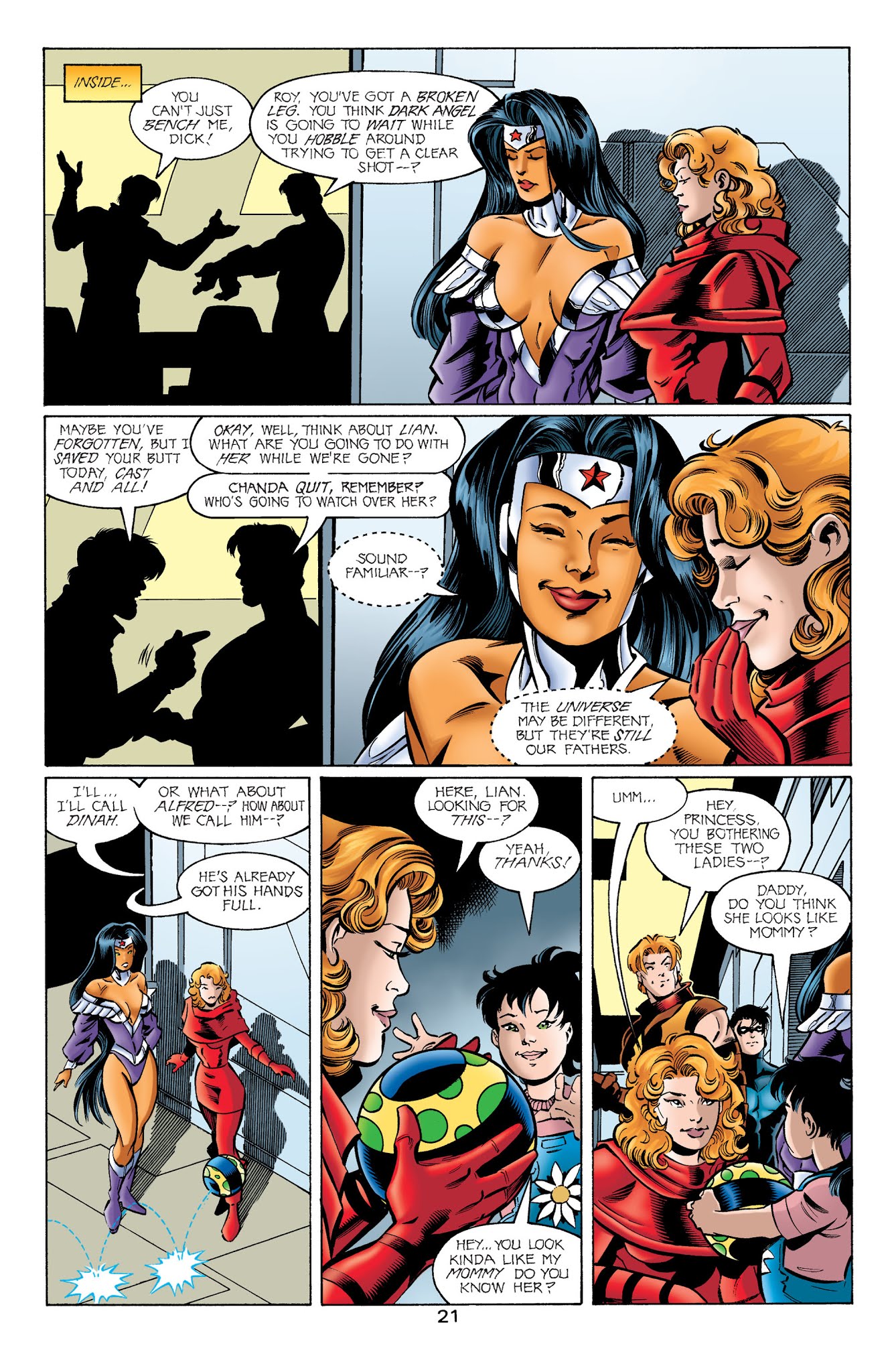 Read online The Titans (1999) comic -  Issue #24 - 21