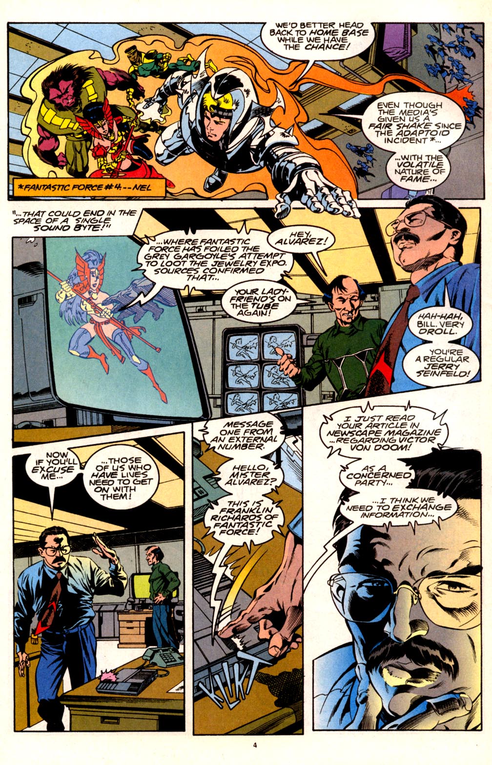 Read online Fantastic Force (1994) comic -  Issue #6 - 5