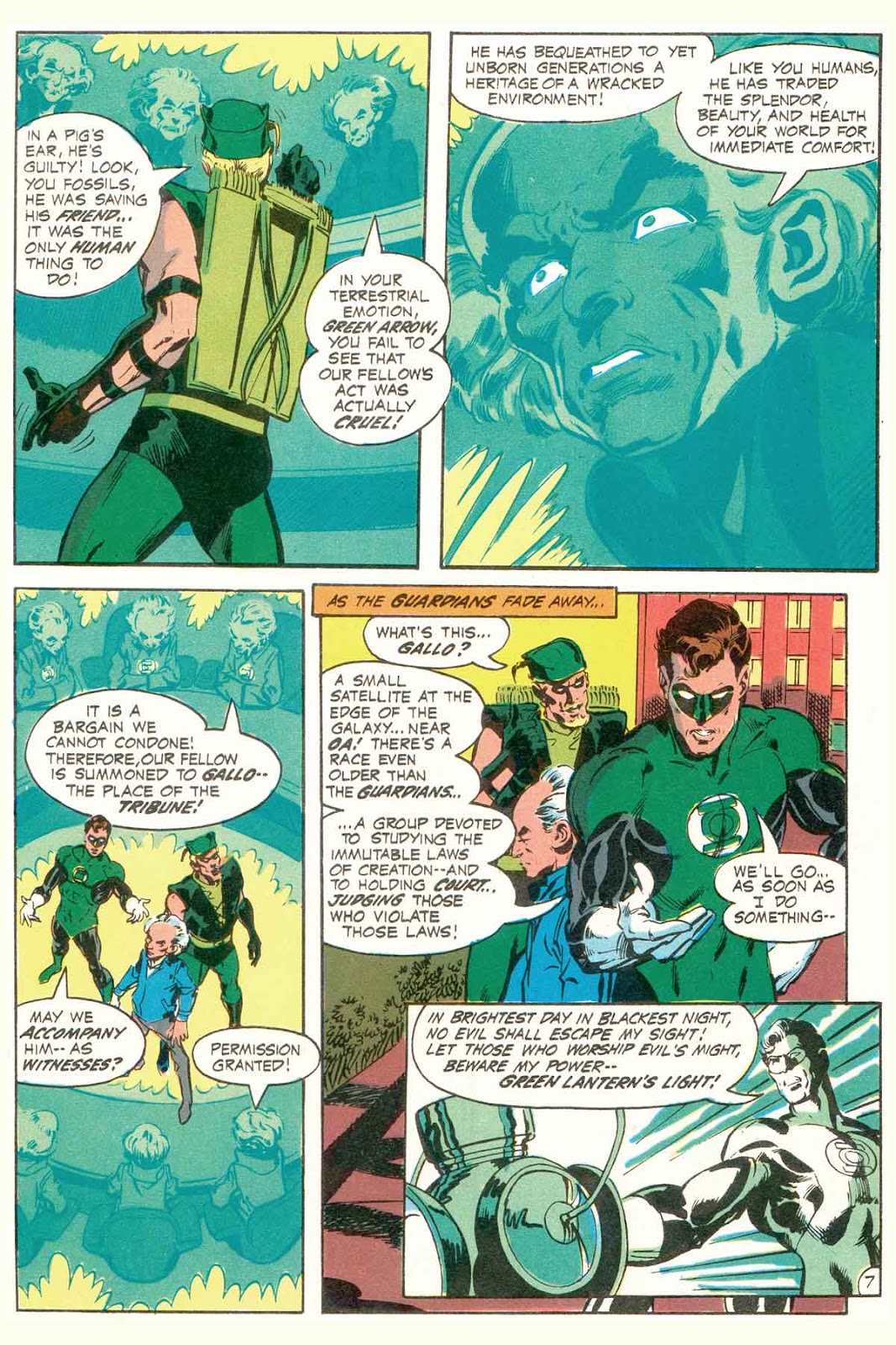 Green Lantern/Green Arrow issue 3 - Page 11