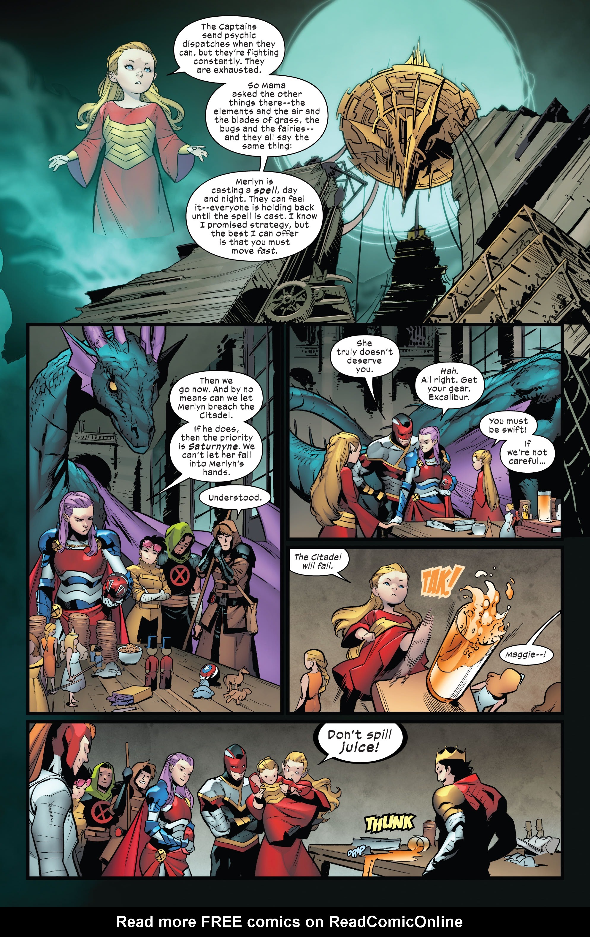 Read online Excalibur (2019) comic -  Issue #25 - 9