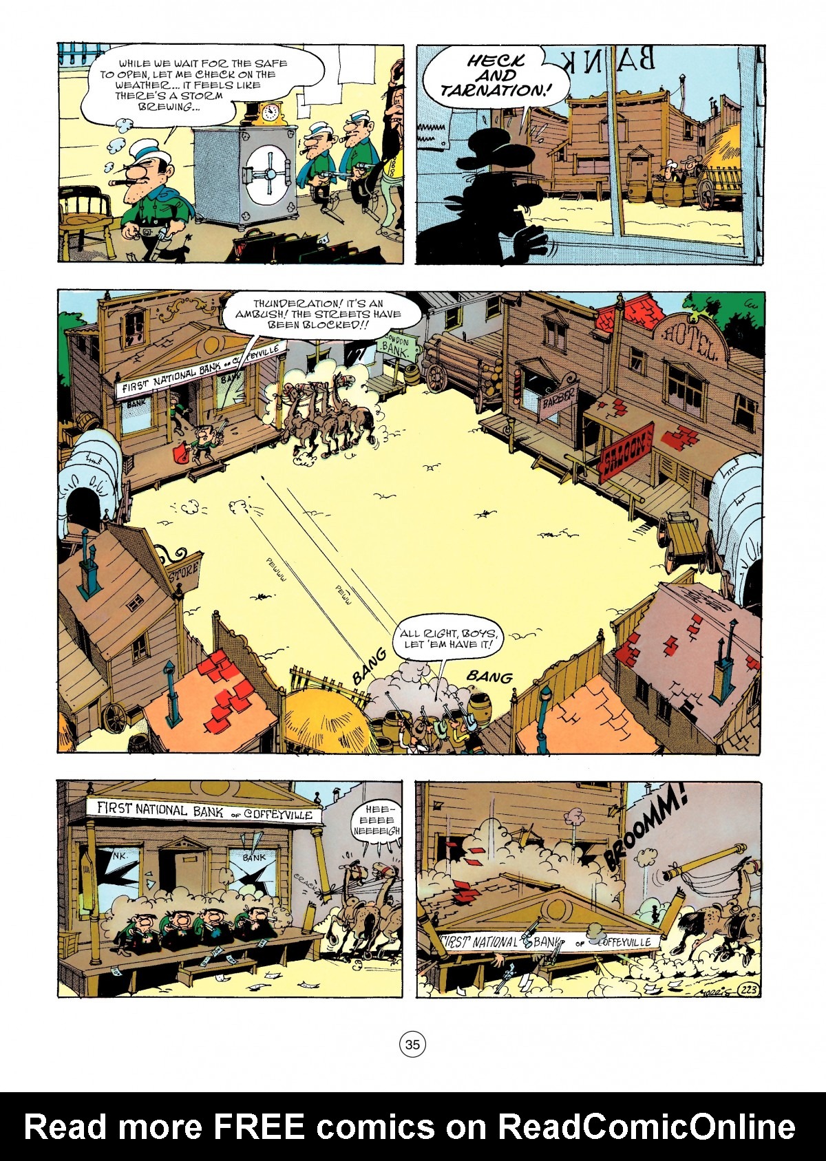 Read online A Lucky Luke Adventure comic -  Issue #47 - 35
