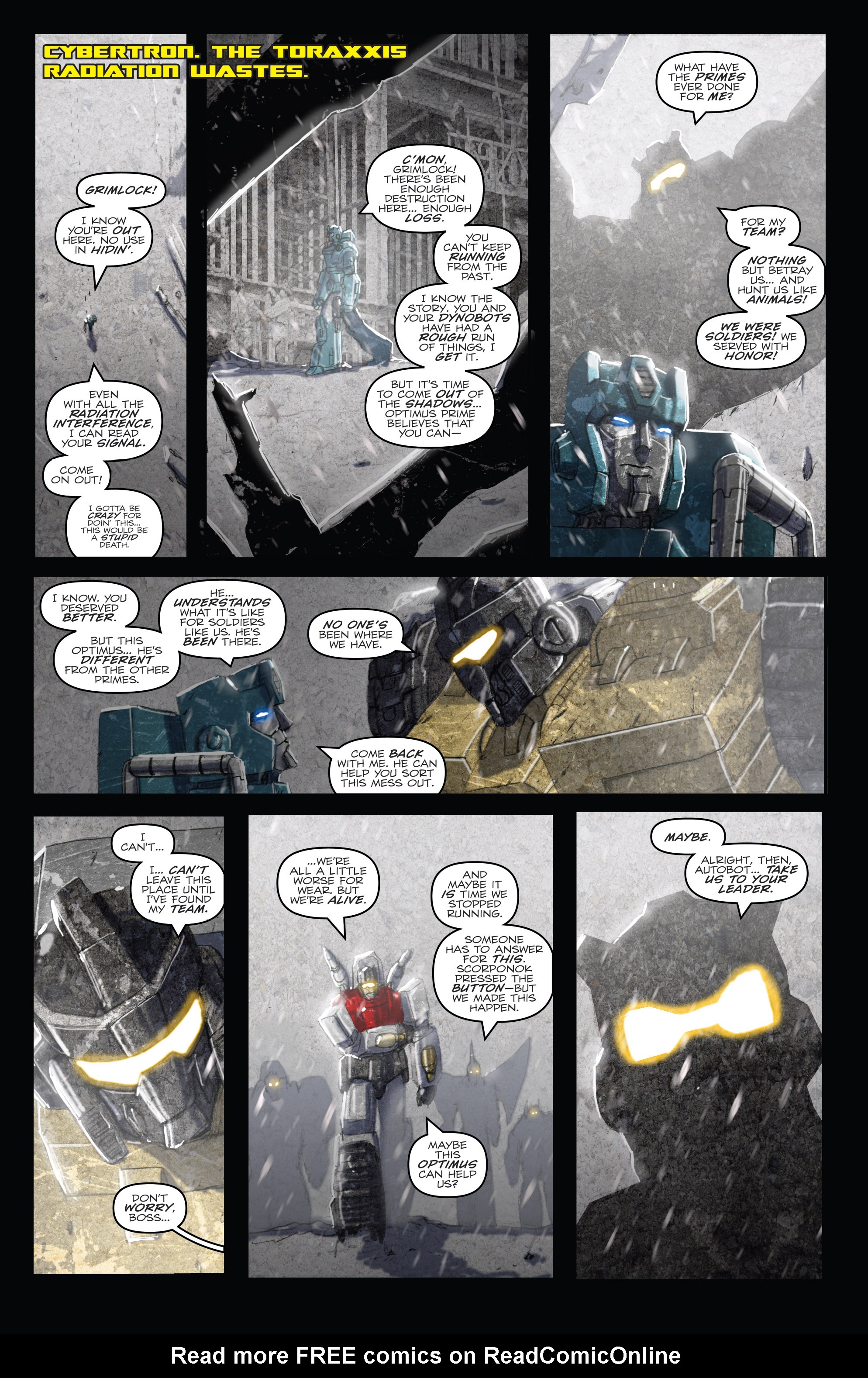 Read online Transformers: Monstrosity [II] comic -  Issue # TPB - 68