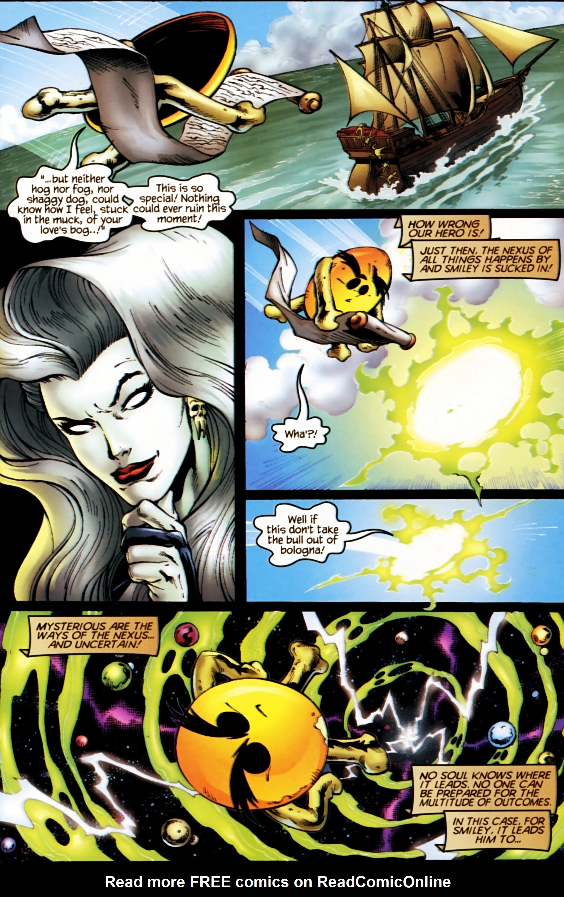 Read online Smiley: Have a Psychotic Day comic -  Issue # Full - 17