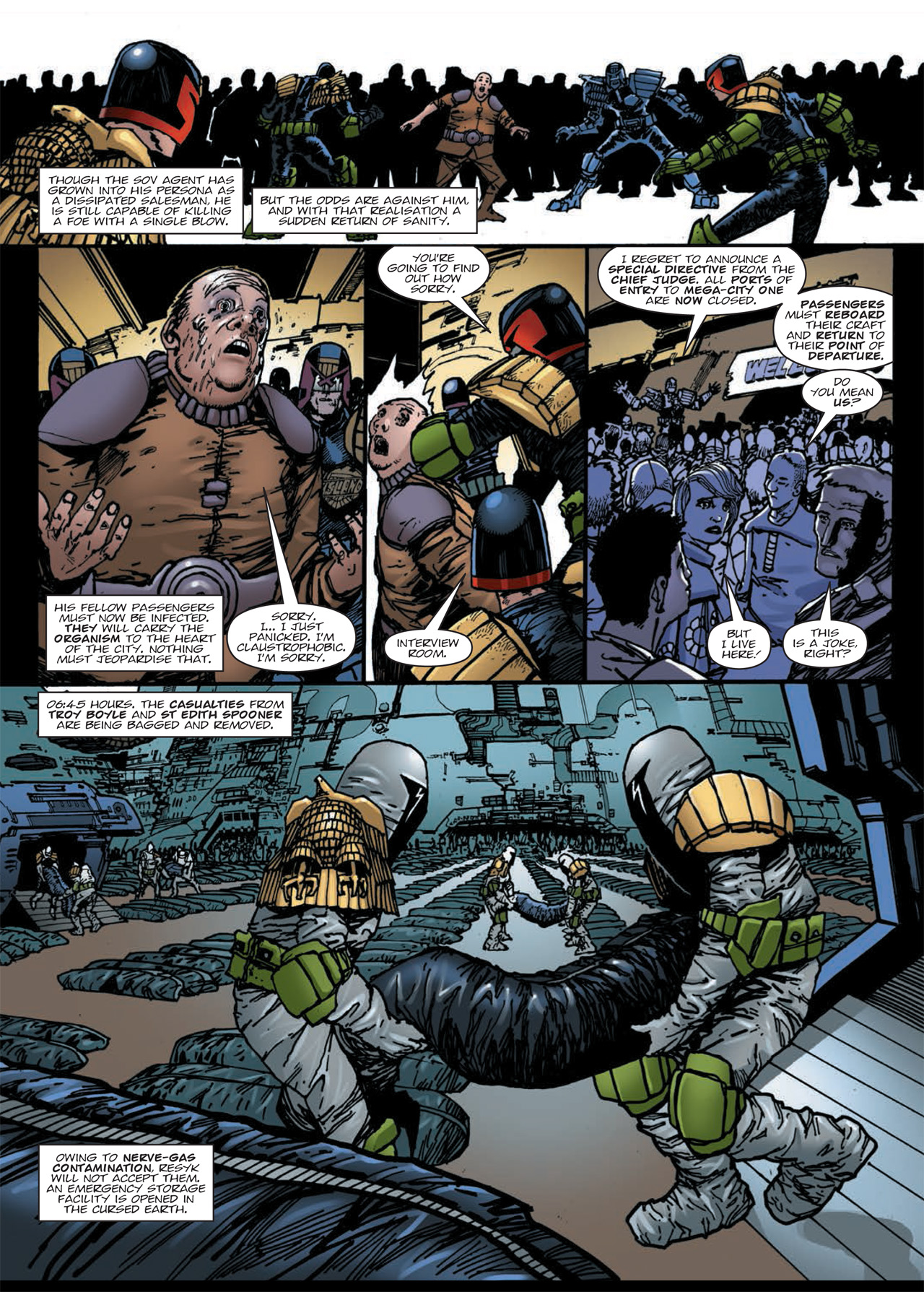 Read online Judge Dredd: Day of Chaos: Endgame comic -  Issue # TPB (Part 1) - 60