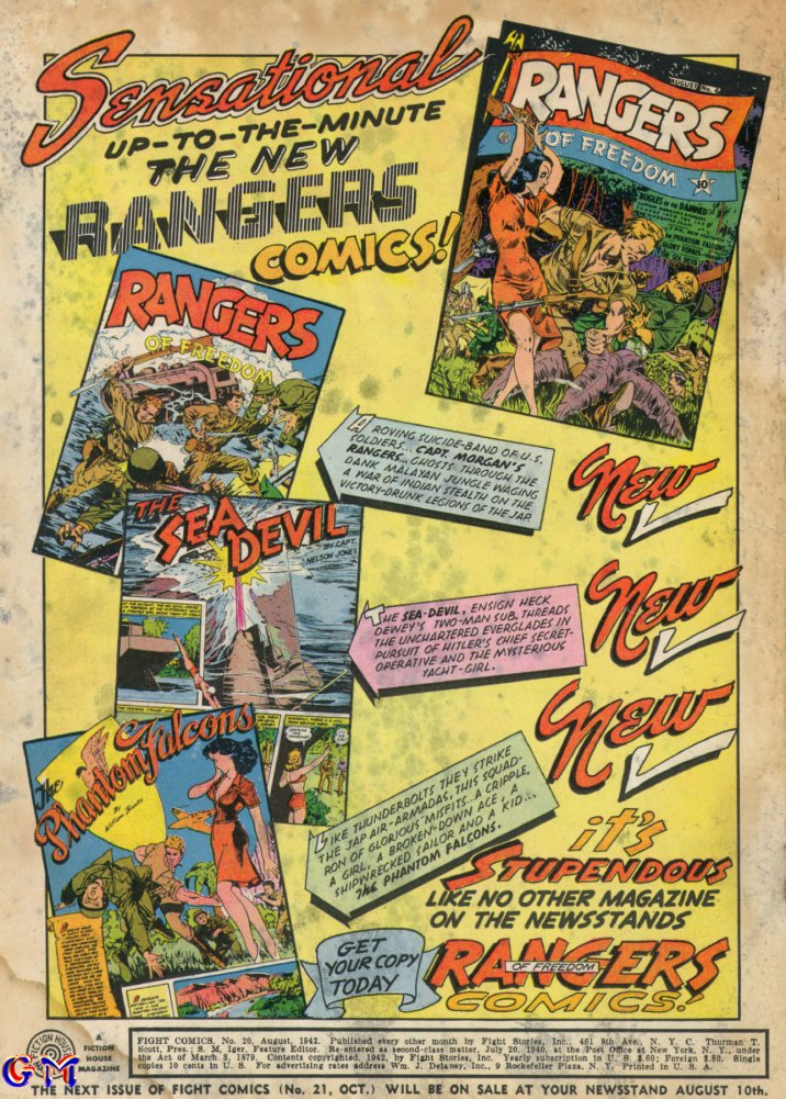 Read online Fight Comics comic -  Issue #20 - 2