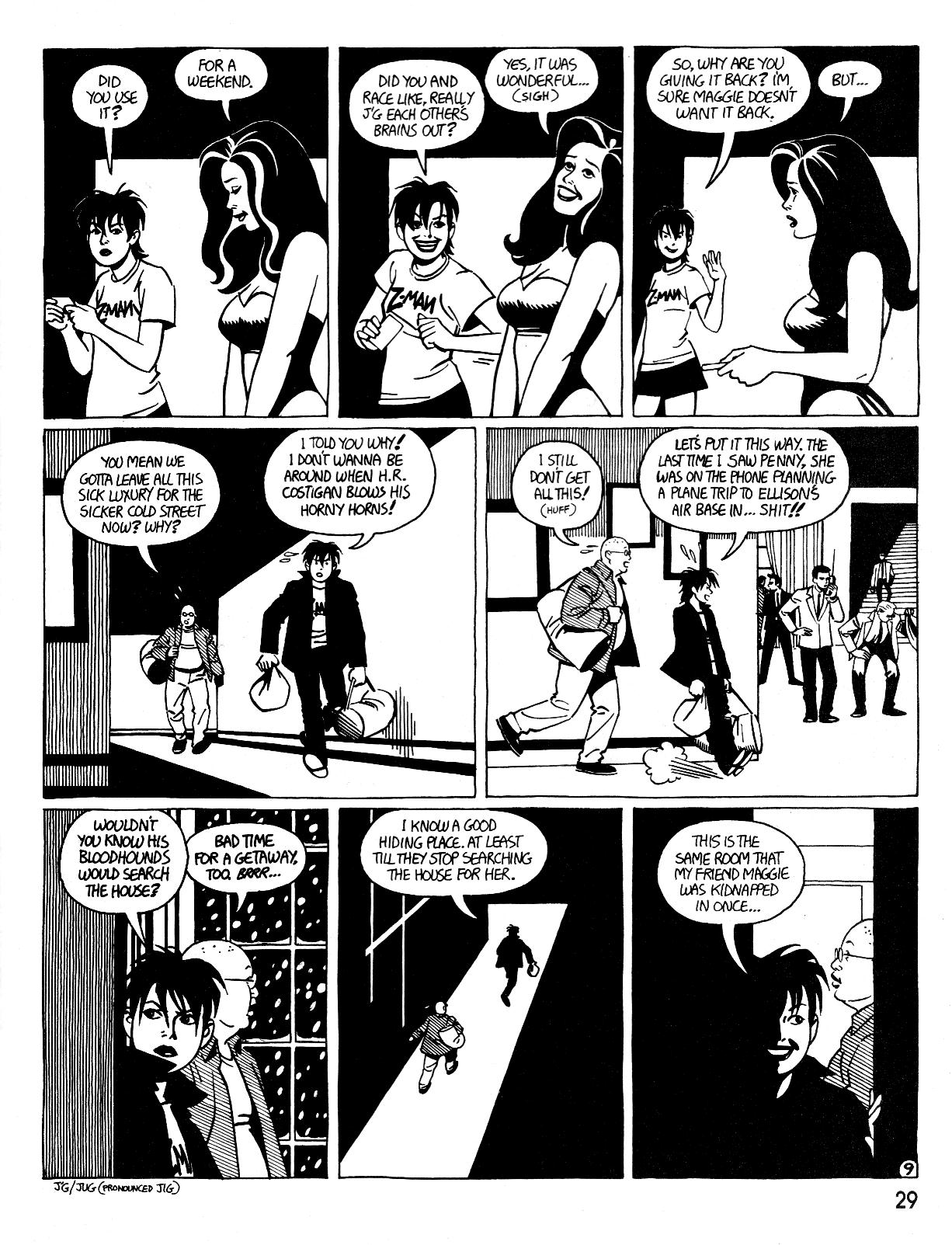 Read online Love and Rockets (1982) comic -  Issue #25 - 33