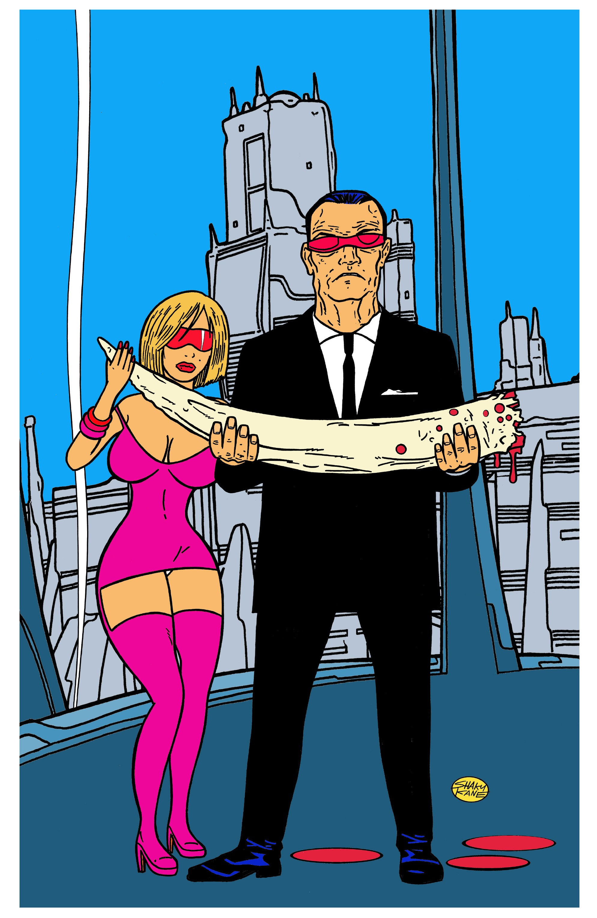 Read online Shaky Kane: Elephantmen & Monsters comic -  Issue # TPB - 78