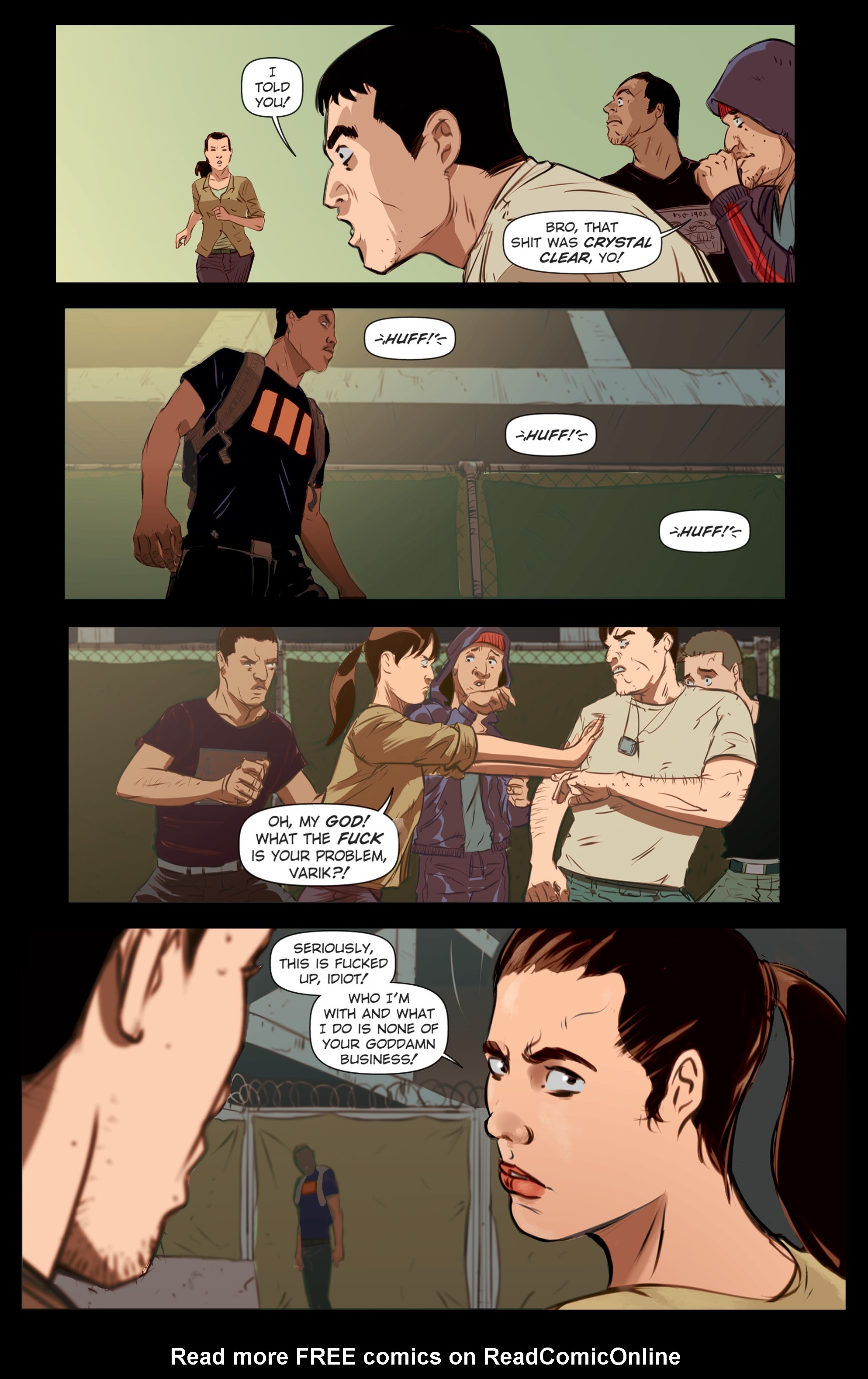 Read online The Warning comic -  Issue #4 - 9