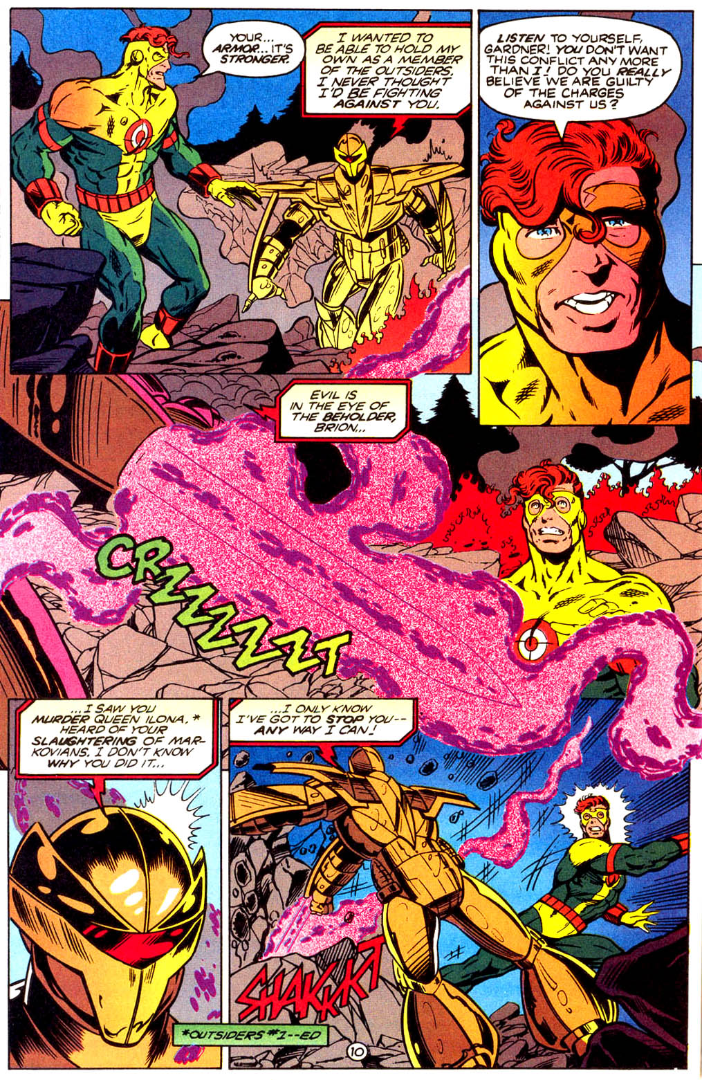 Read online Outsiders (1993) comic -  Issue #5 - 11