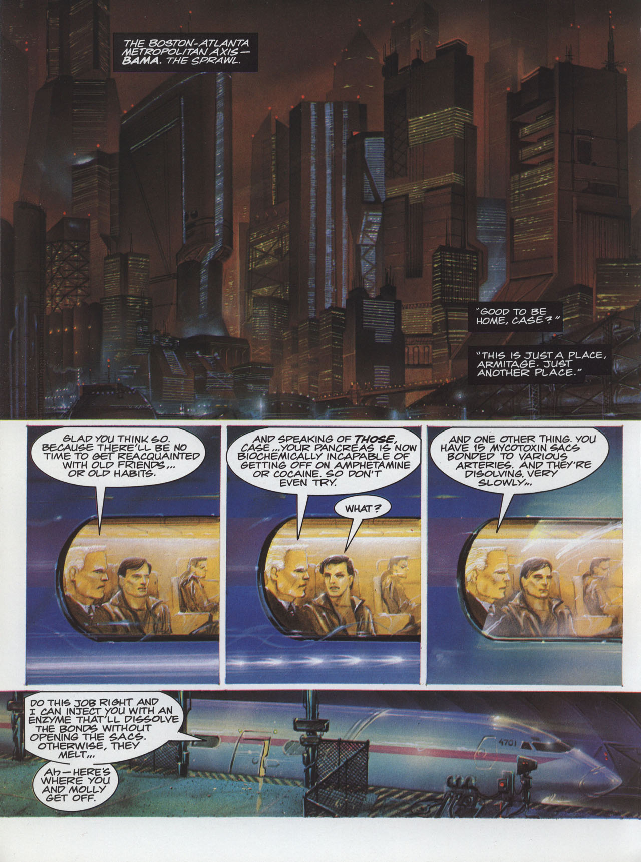 Read online Neuromancer comic -  Issue # Full - 34