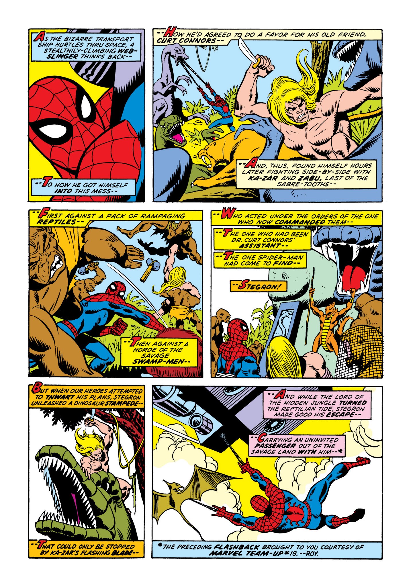 Read online Marvel Masterworks: Marvel Team-Up comic -  Issue # TPB 2 (Part 2) - 91