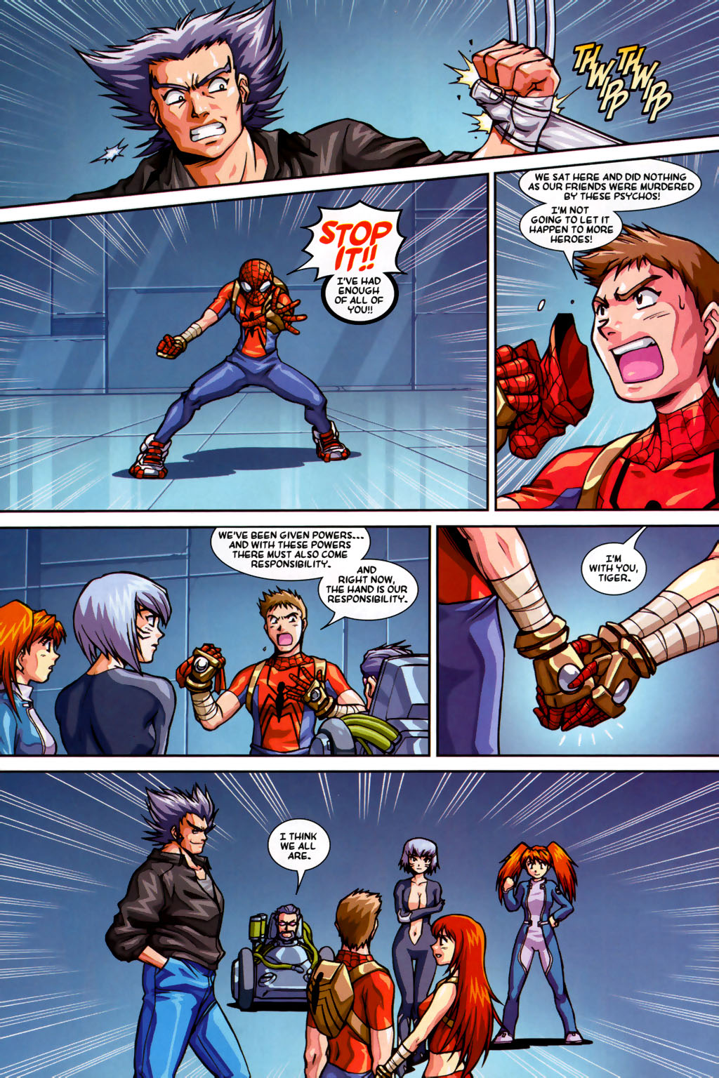 Read online New Mangaverse comic -  Issue #3 - 24