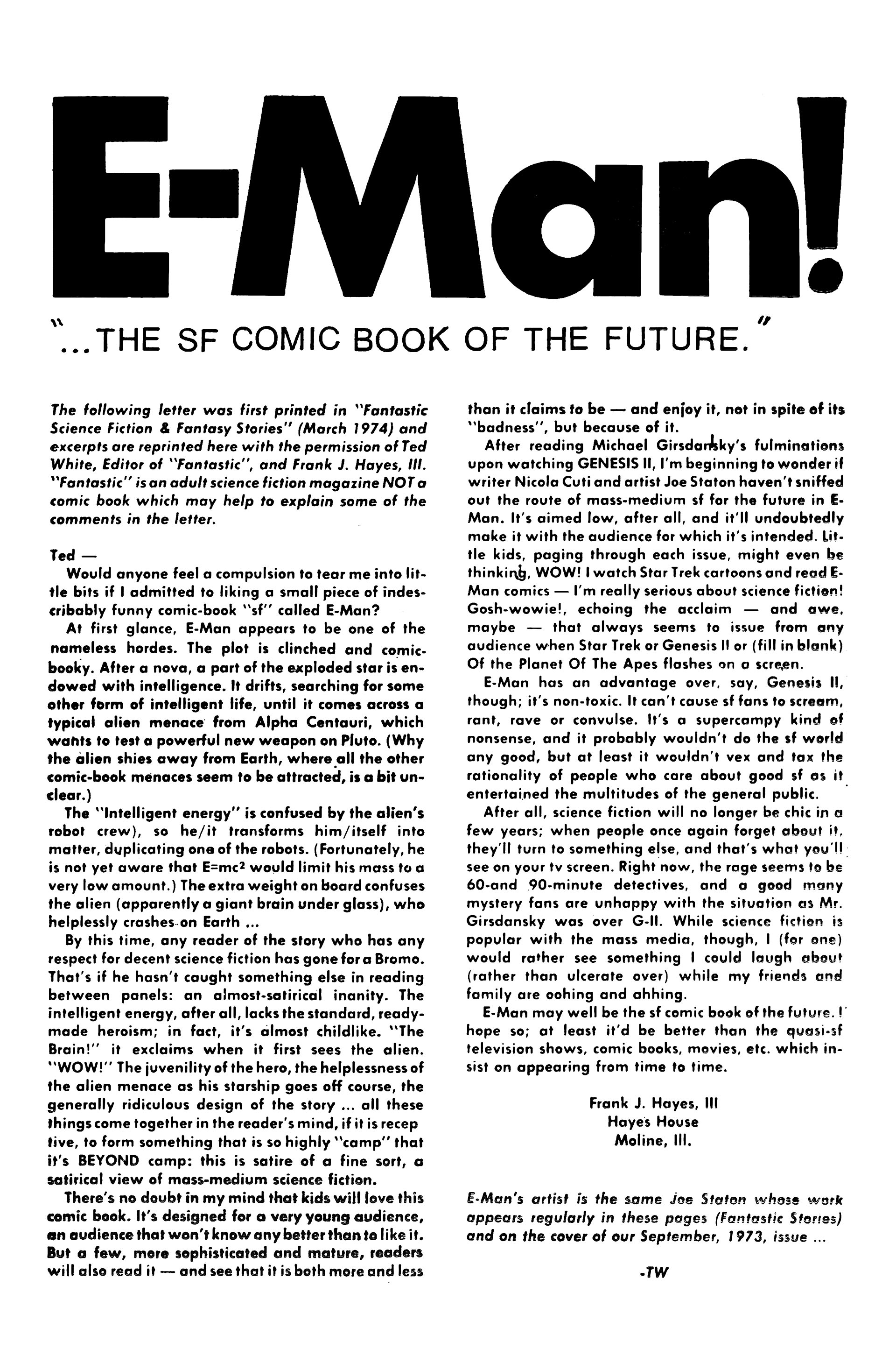 Read online E-Man (1973) comic -  Issue #4 - 21