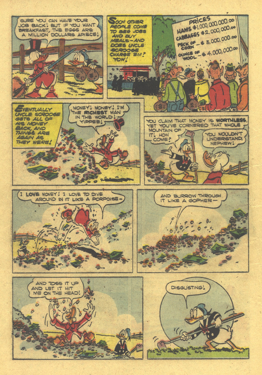 Read online Walt Disney's Comics and Stories comic -  Issue #126 - 12