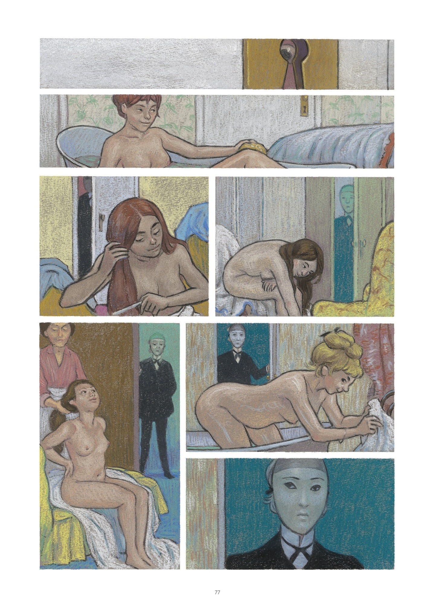 Read online Degas and Cassatt: The Dance of Solitude comic -  Issue # TPB - 76