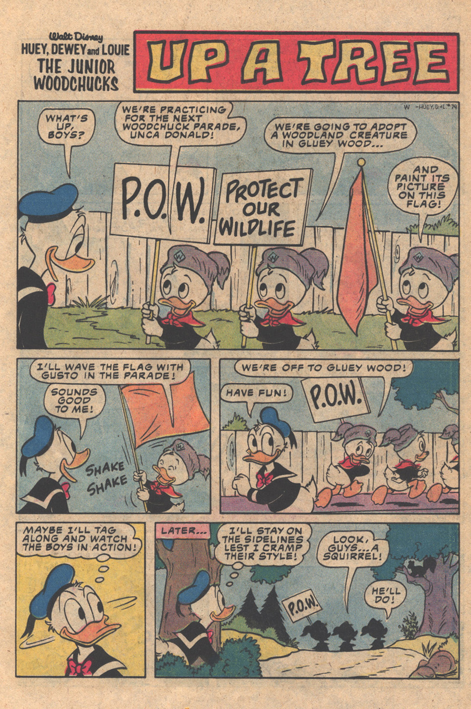 Huey, Dewey, and Louie Junior Woodchucks issue 74 - Page 21