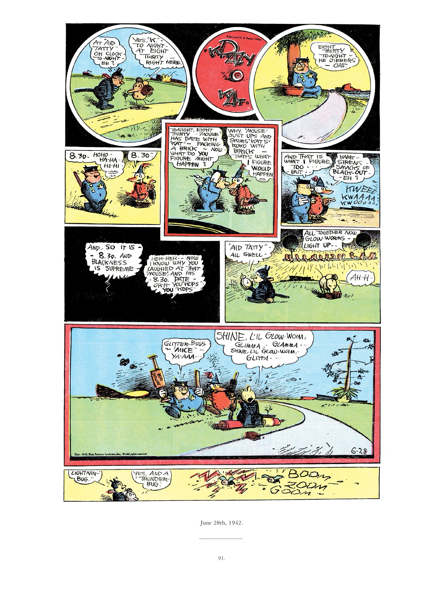 Read online Krazy & Ignatz comic -  Issue # TPB 12 - 90
