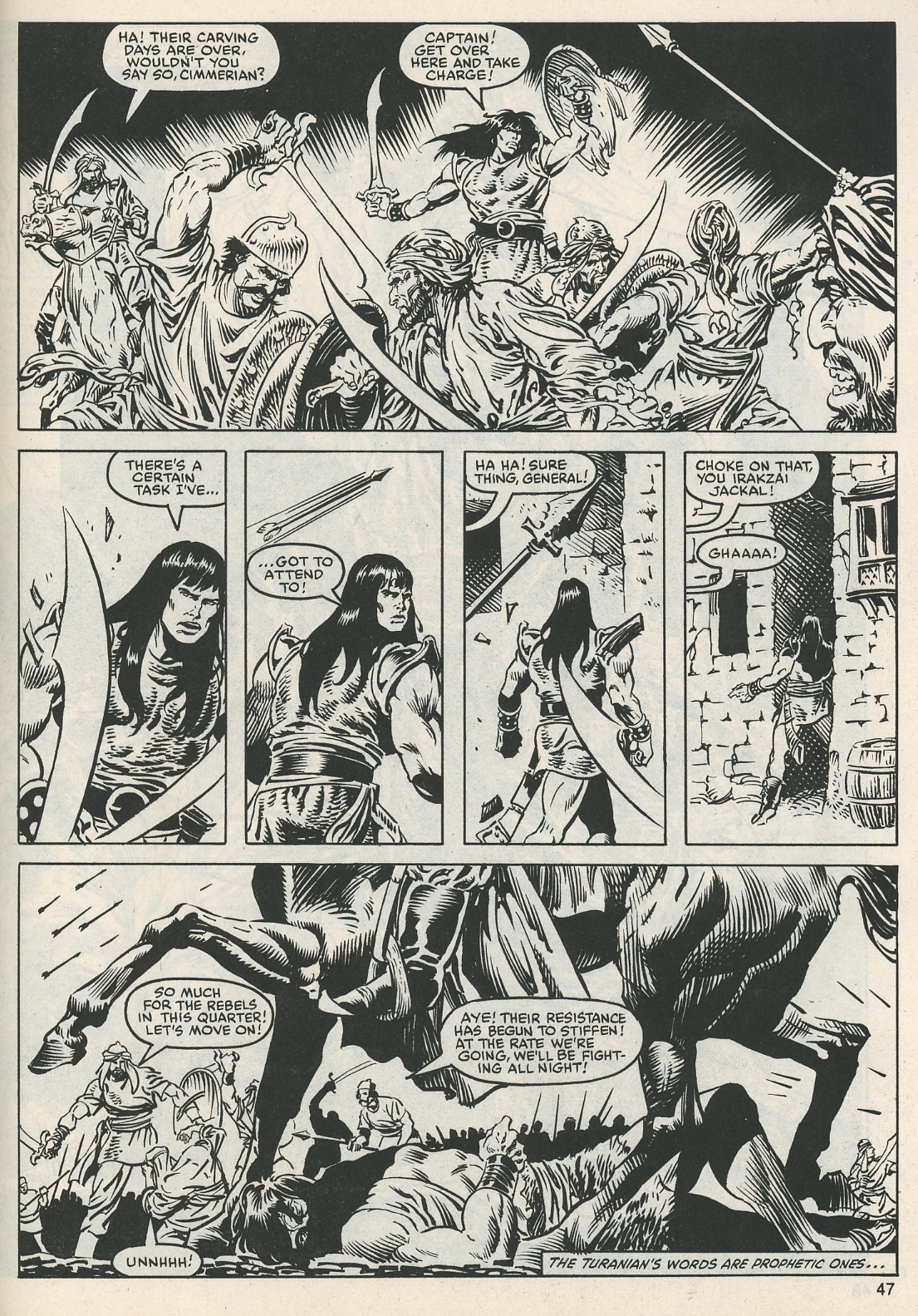 Read online The Savage Sword Of Conan comic -  Issue #112 - 48