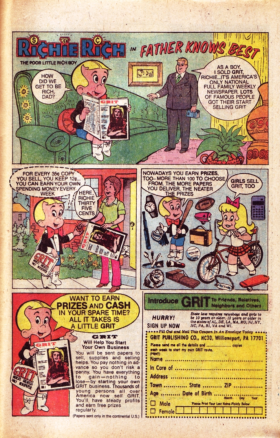 Read online Hot Stuff, the Little Devil comic -  Issue #155 - 33