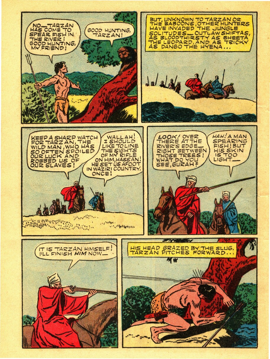 Read online Tarzan (1948) comic -  Issue #37 - 32