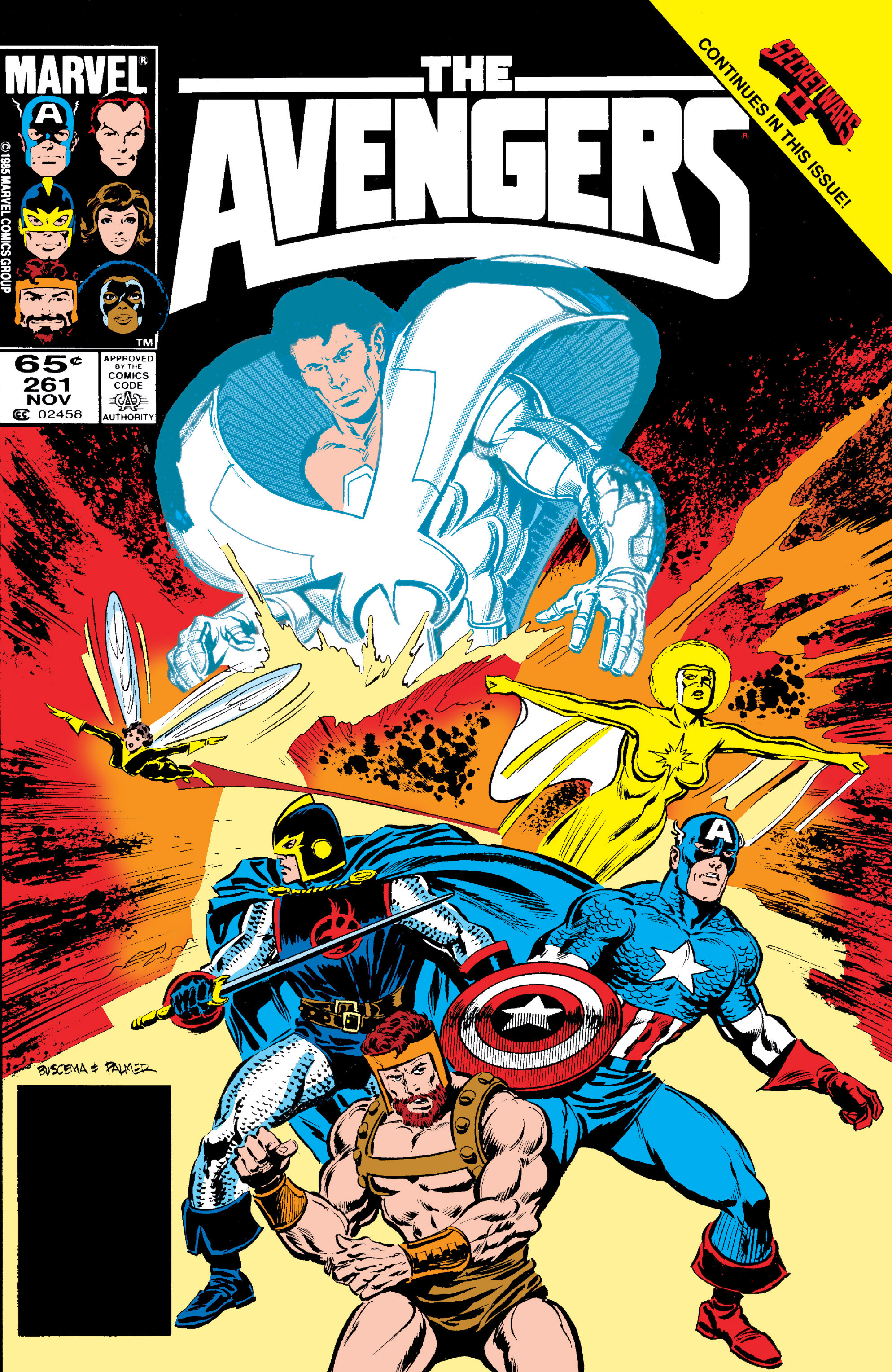 Read online The Avengers (1963) comic -  Issue #261 - 1