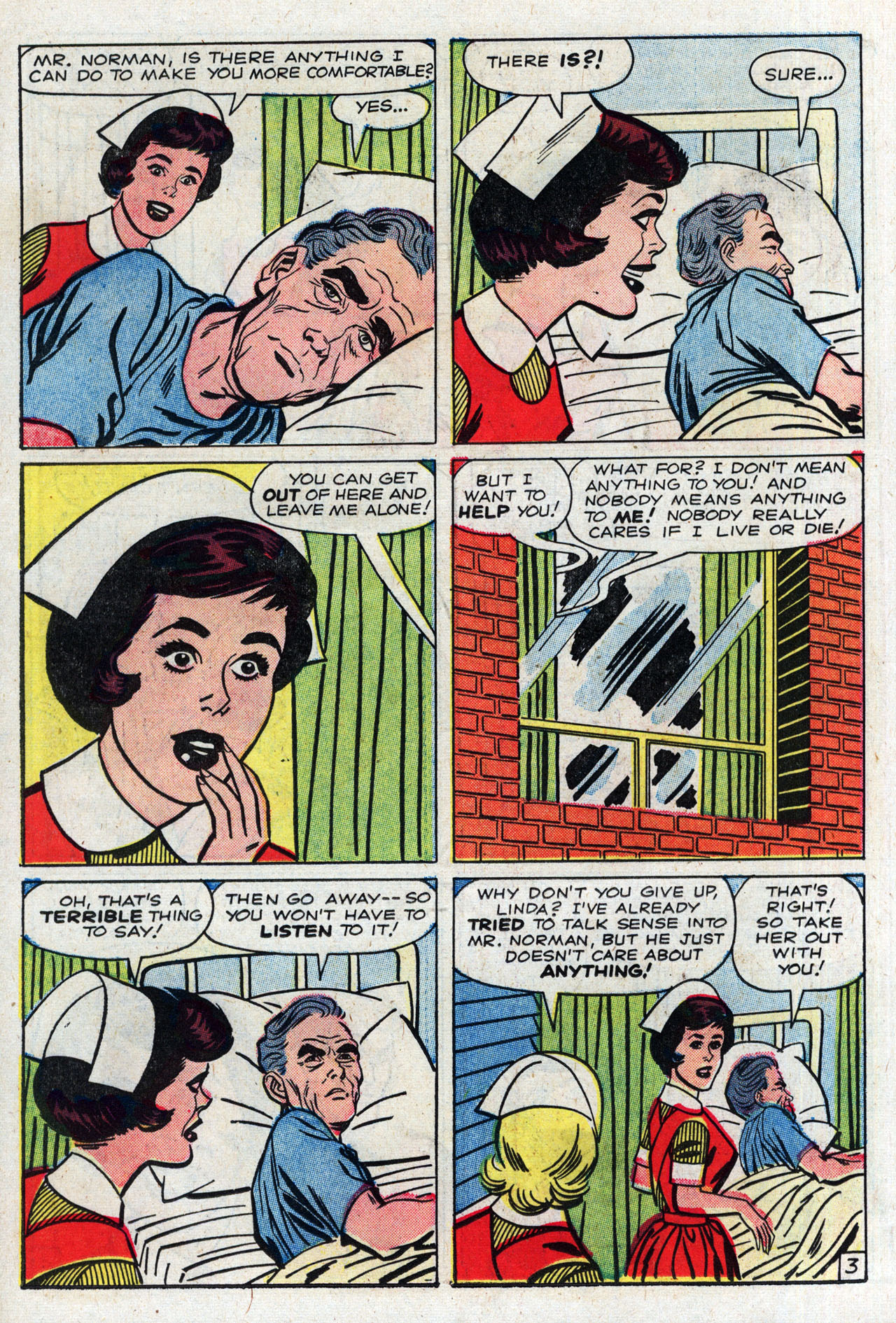 Read online Linda Carter, Student Nurse comic -  Issue #9 - 22