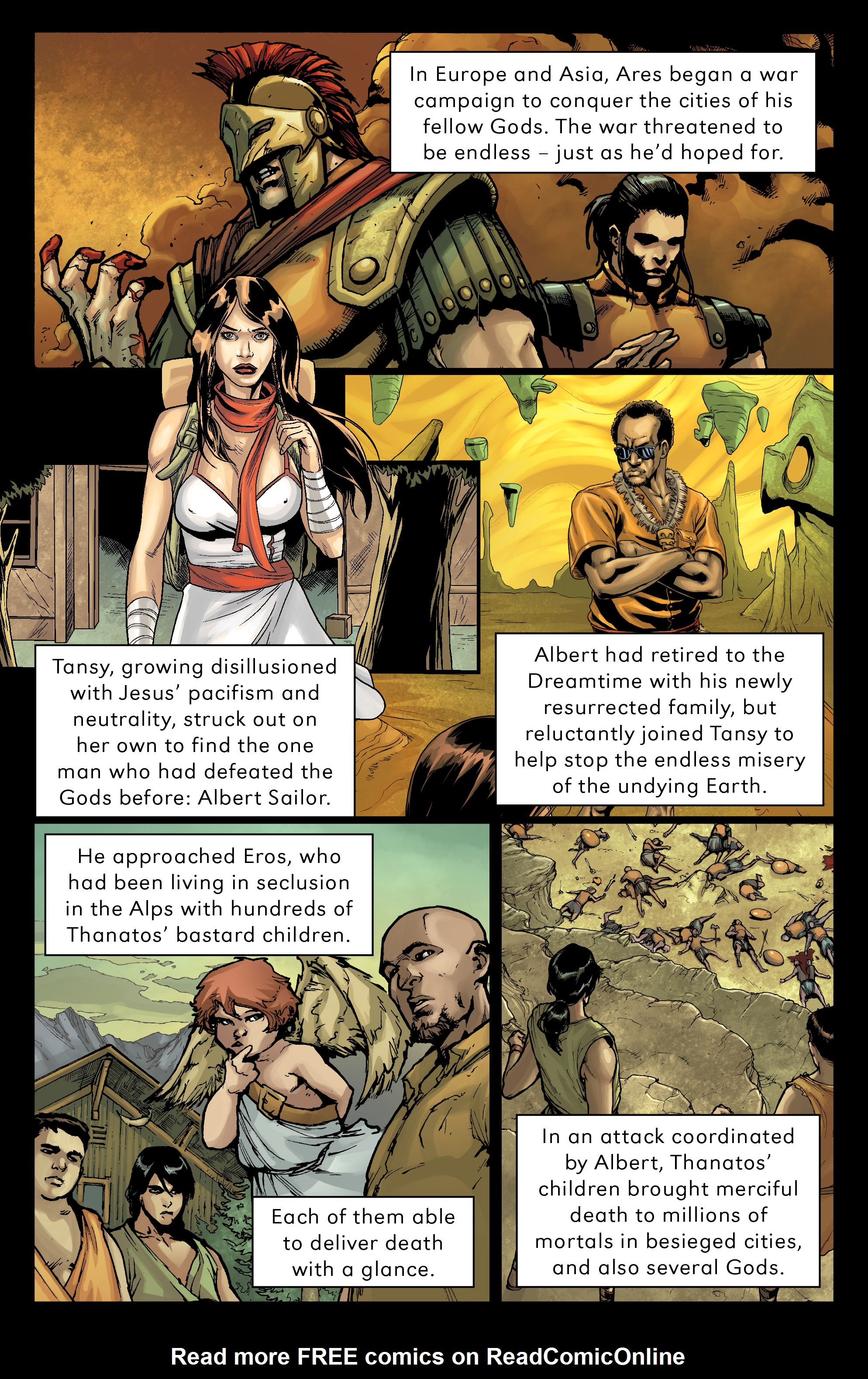 Read online God Is Dead comic -  Issue #25 - 17