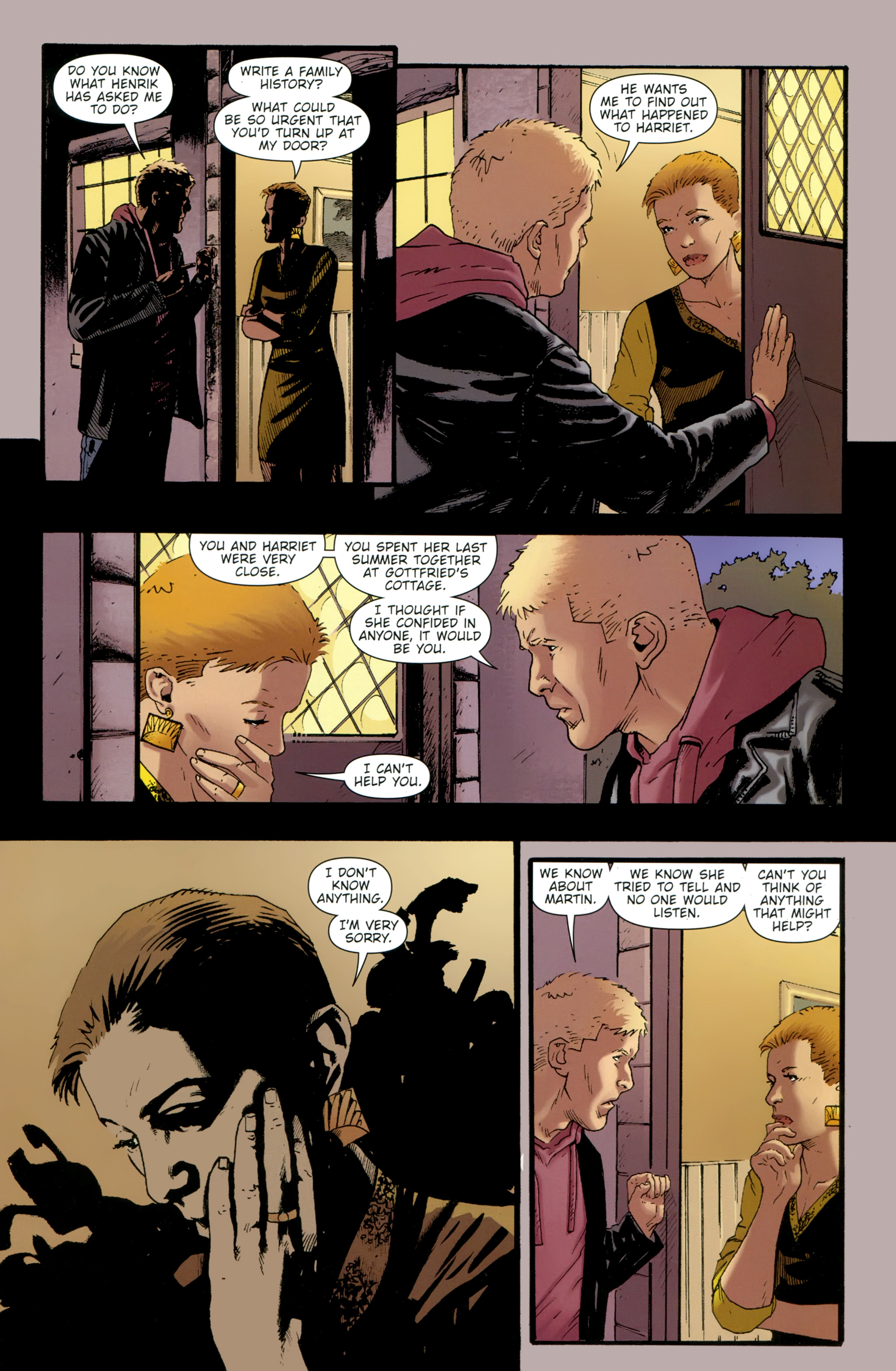 Read online The Girl With the Dragon Tattoo comic -  Issue # TPB 2 - 127