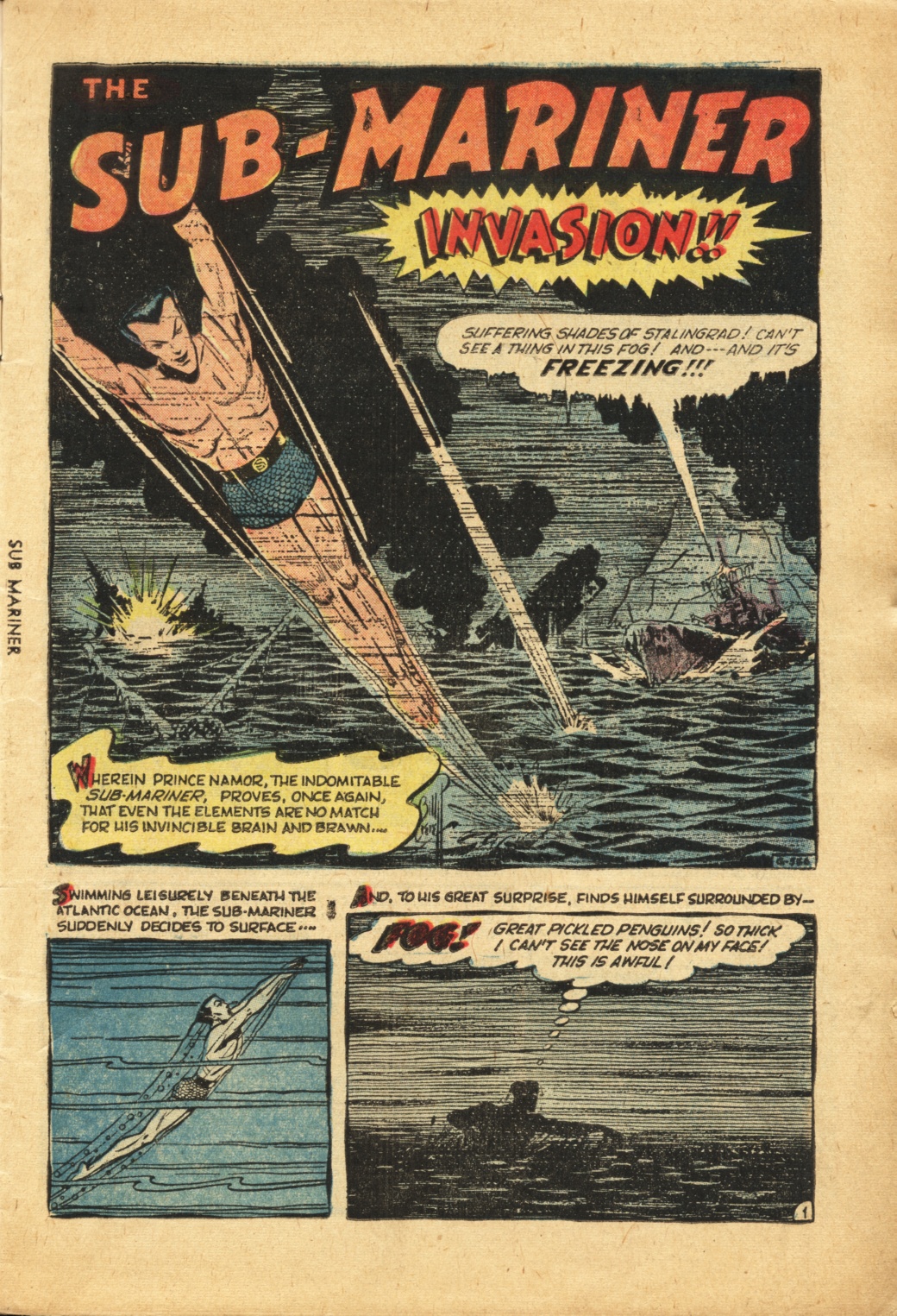 Read online Sub-Mariner Comics comic -  Issue #42 - 2