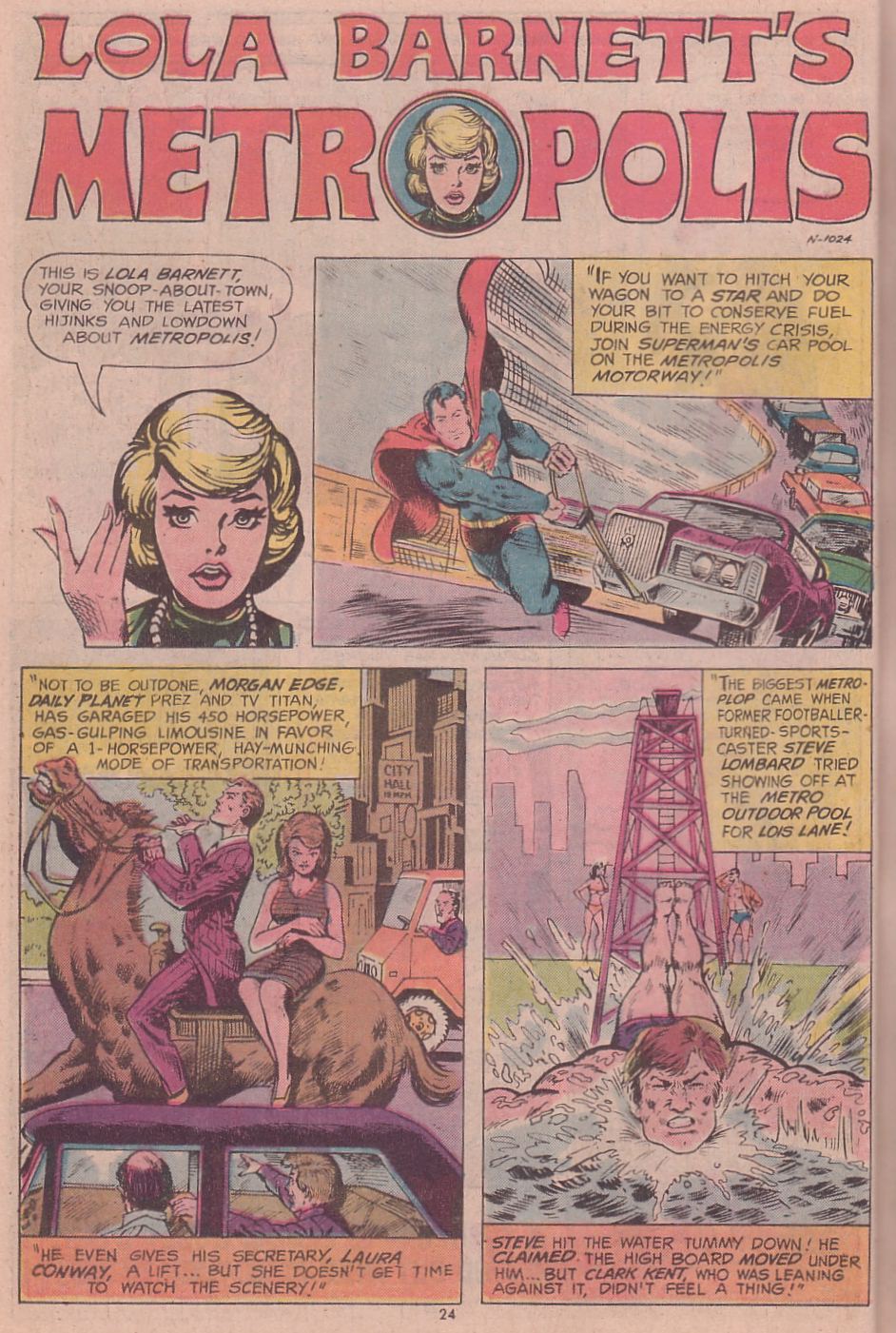 Read online Superman (1939) comic -  Issue #278 - 24