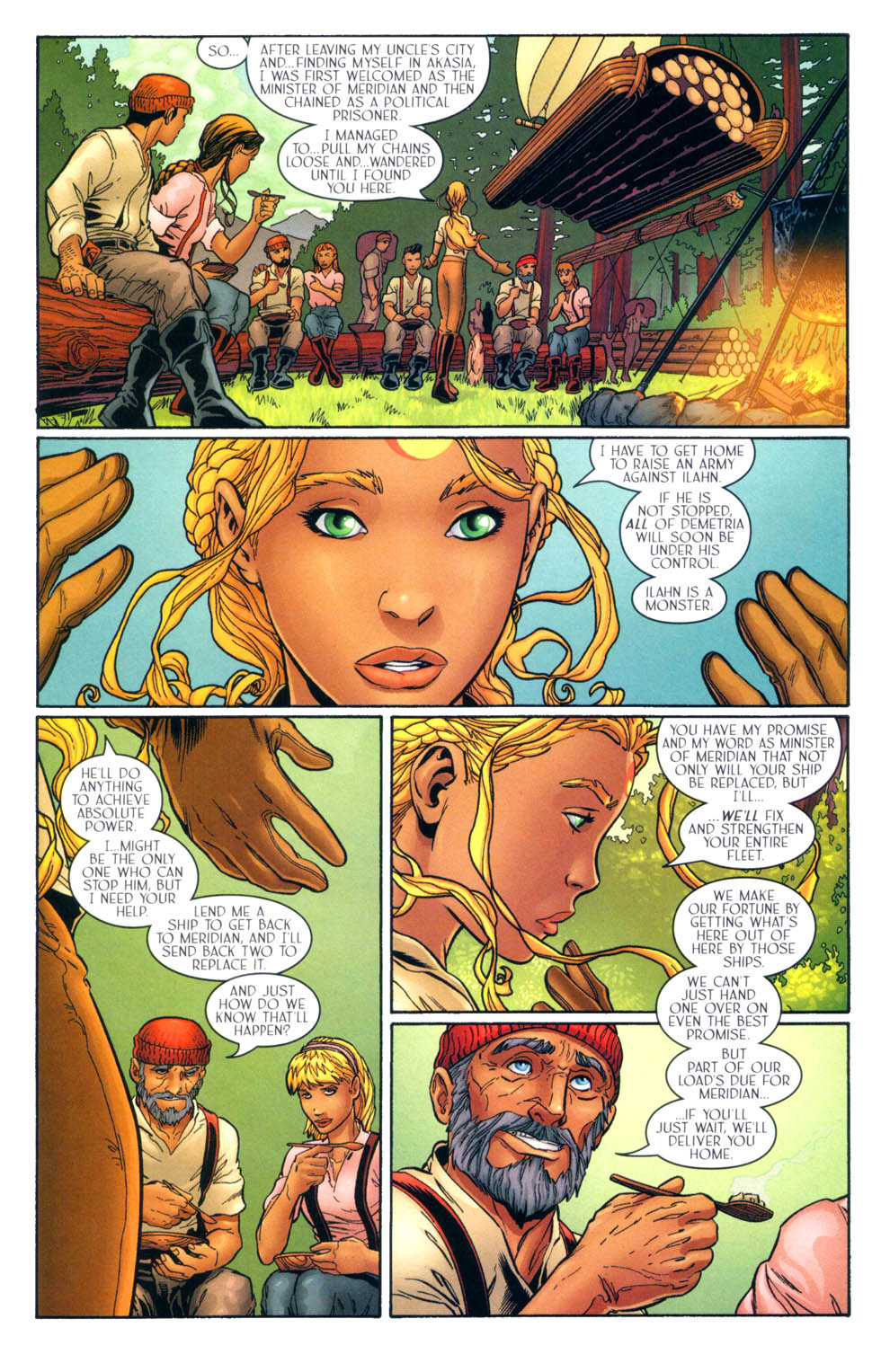 Read online Meridian comic -  Issue #10 - 16