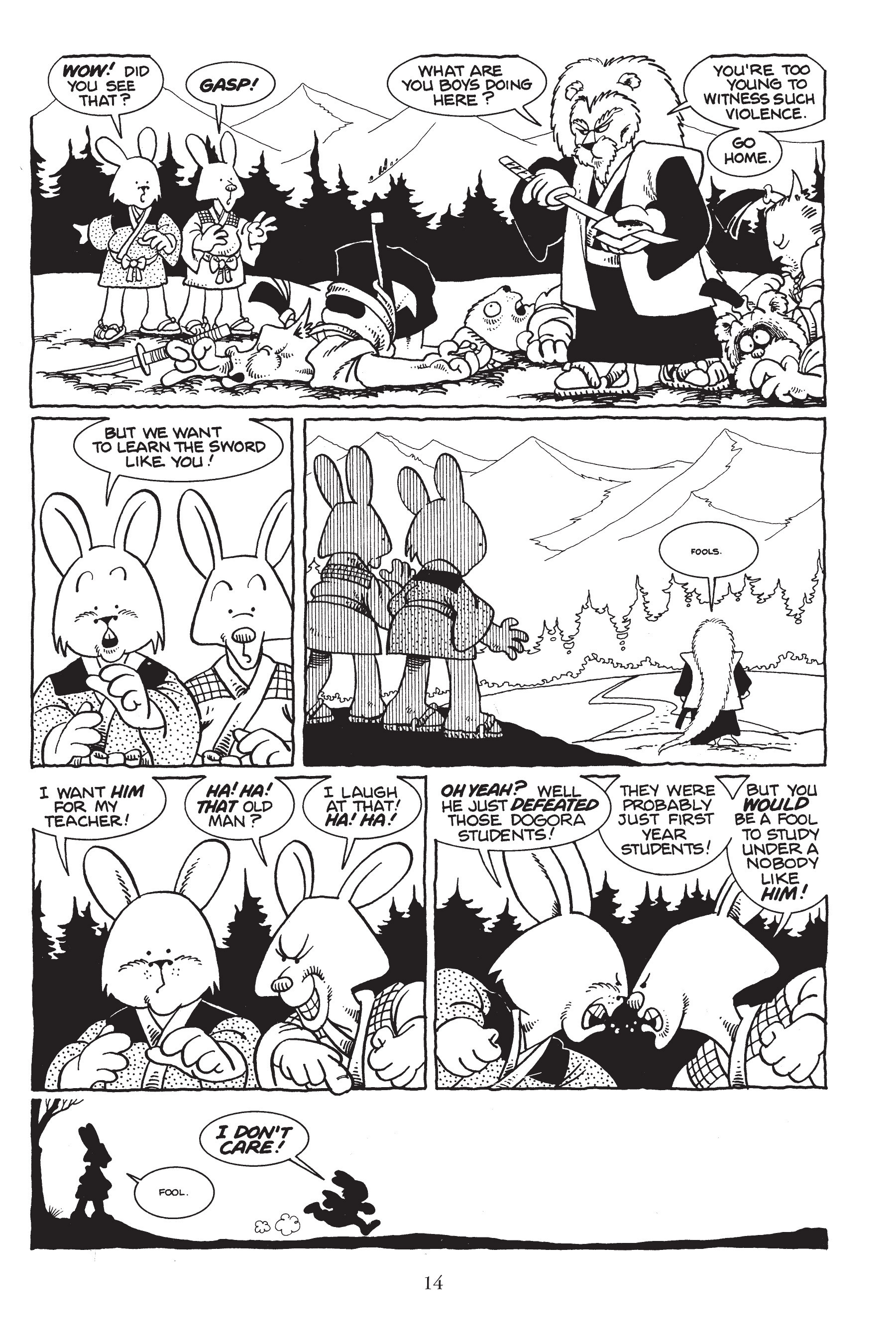 Read online Usagi Yojimbo (1987) comic -  Issue # _TPB 2 - 16
