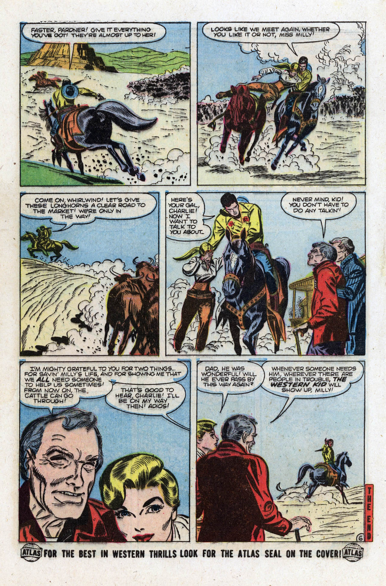 Read online Western Kid comic -  Issue #6 - 32