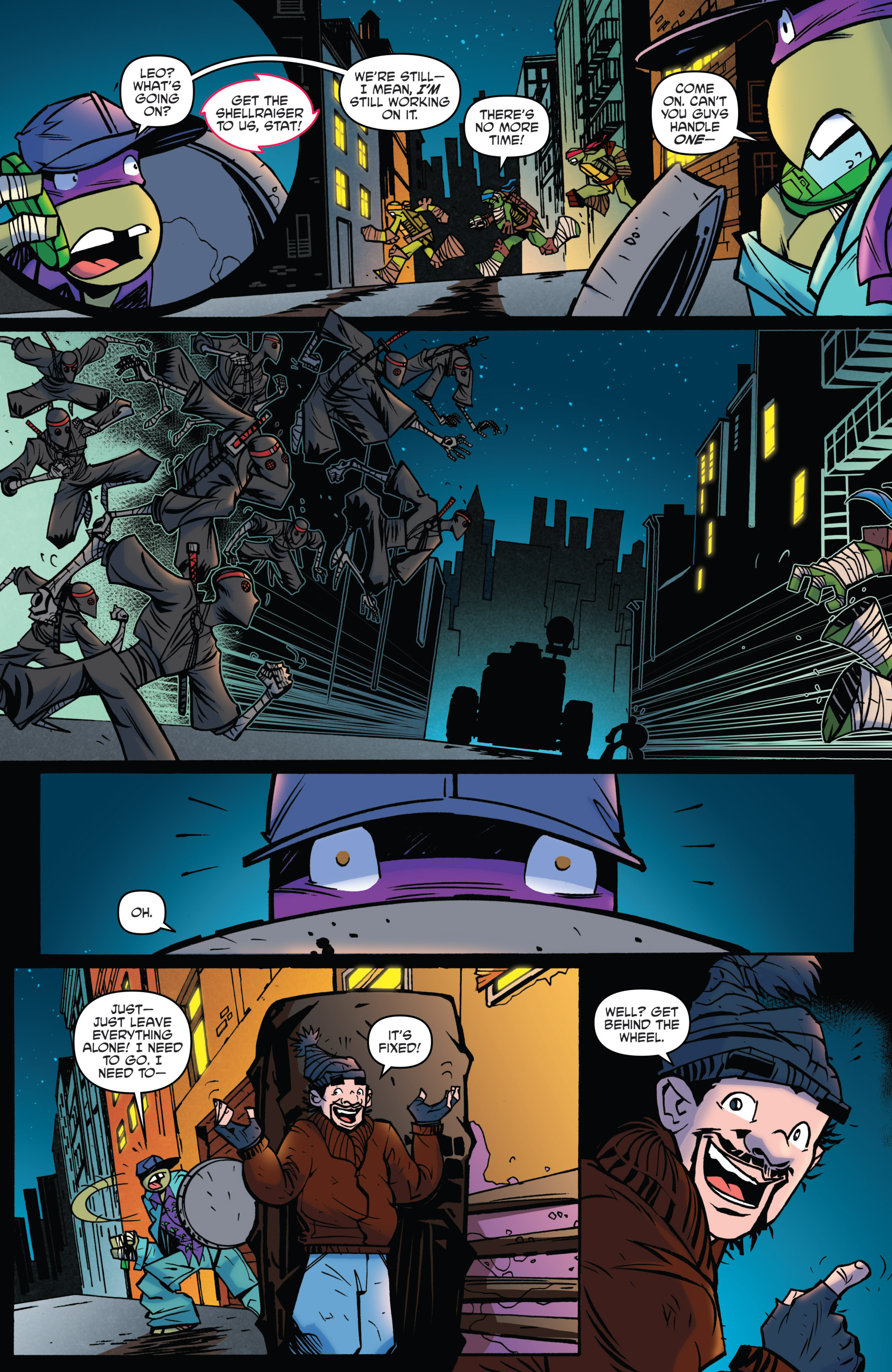Read online Teenage Mutant Ninja Turtles New Animated Adventures comic -  Issue #16 - 19
