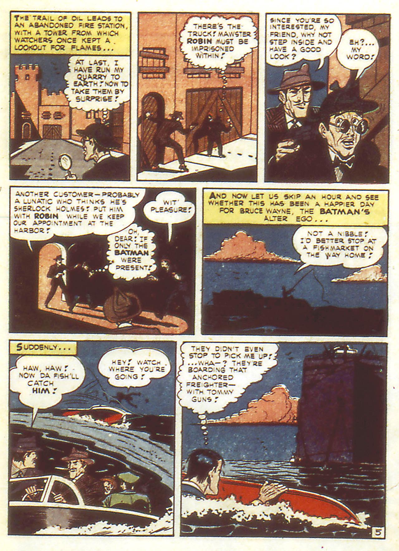 Read online Detective Comics (1937) comic -  Issue #86 - 7
