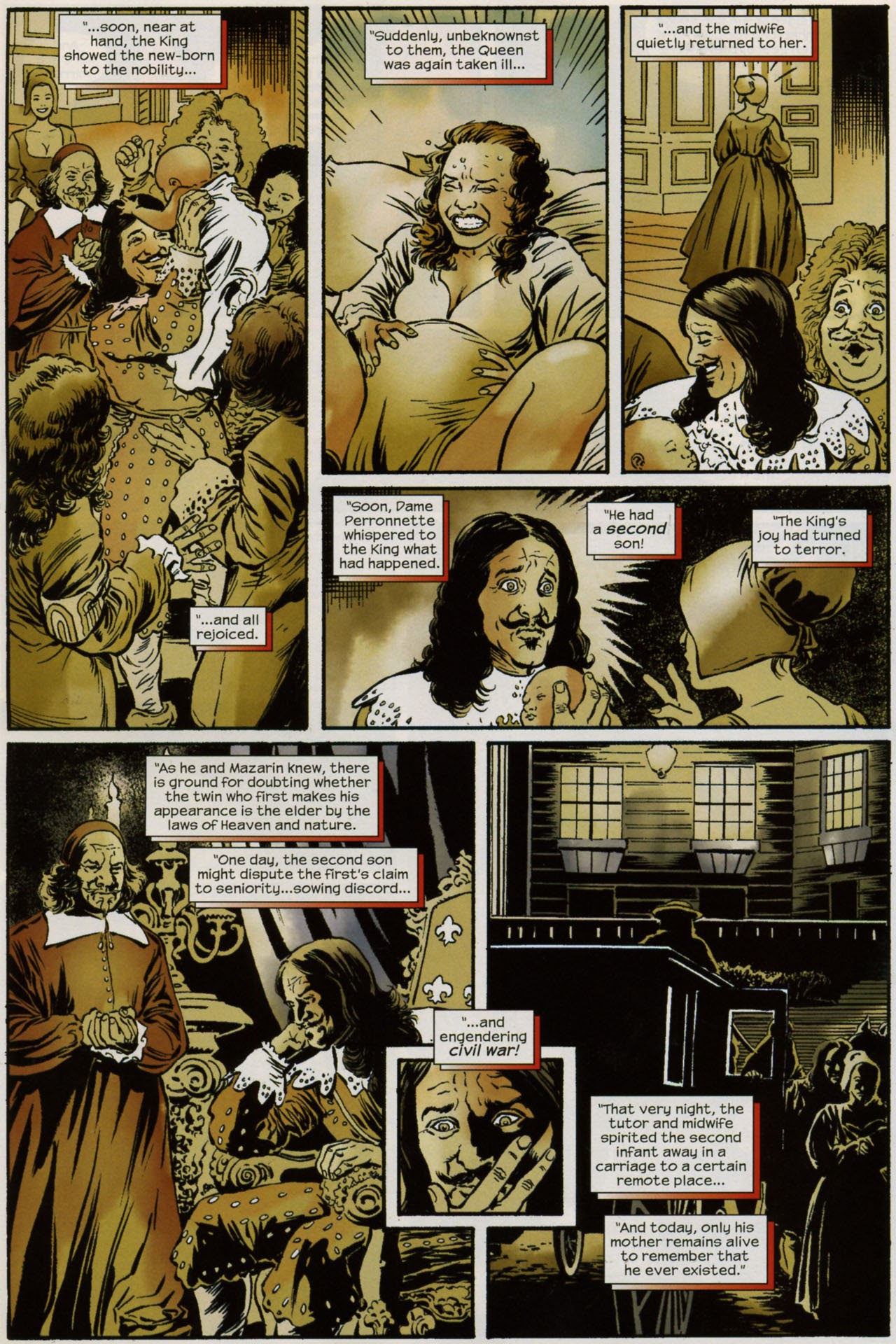 Read online The Man in the Iron Mask comic -  Issue #1 - 17