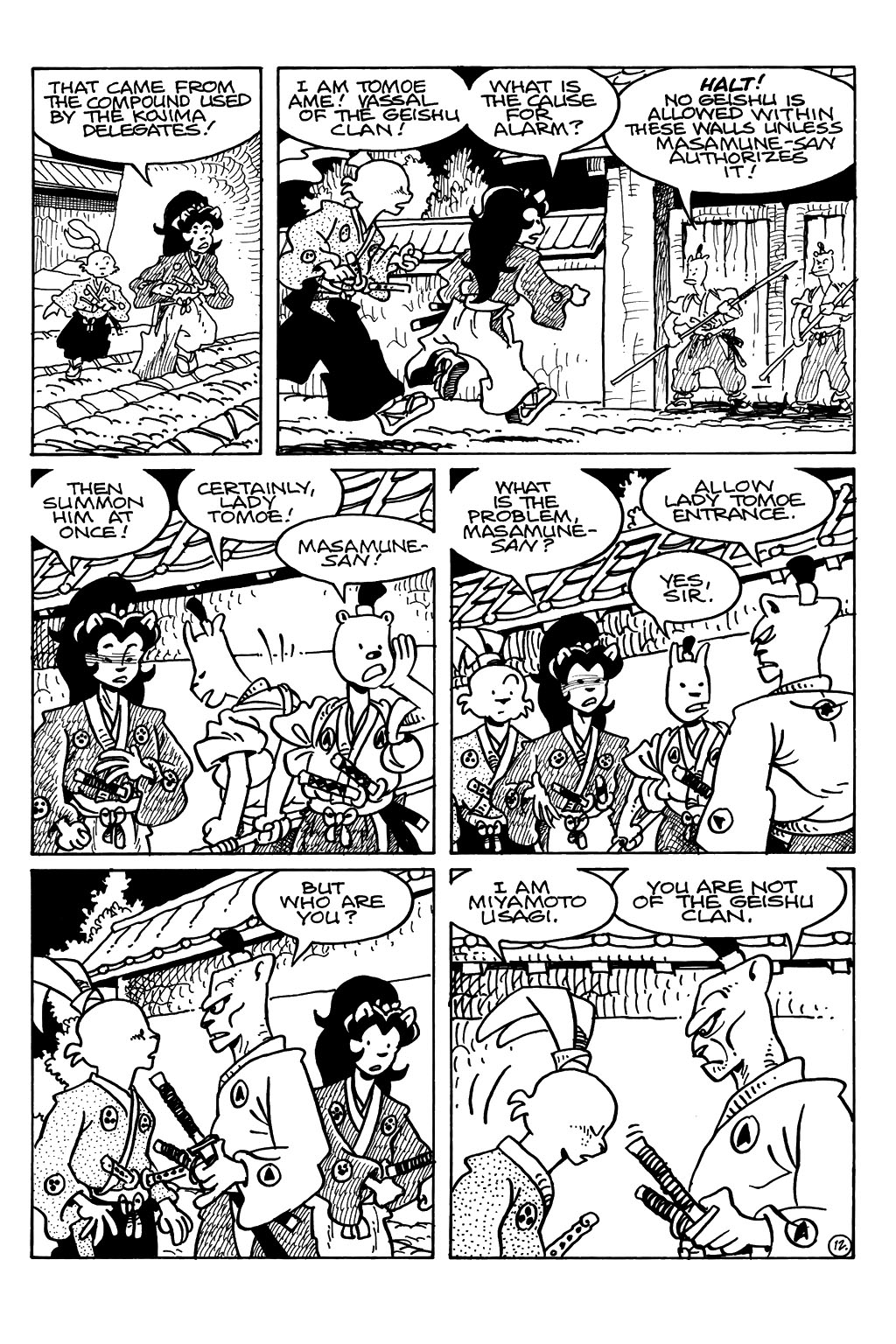 Usagi Yojimbo (1996) Issue #90 #90 - English 14