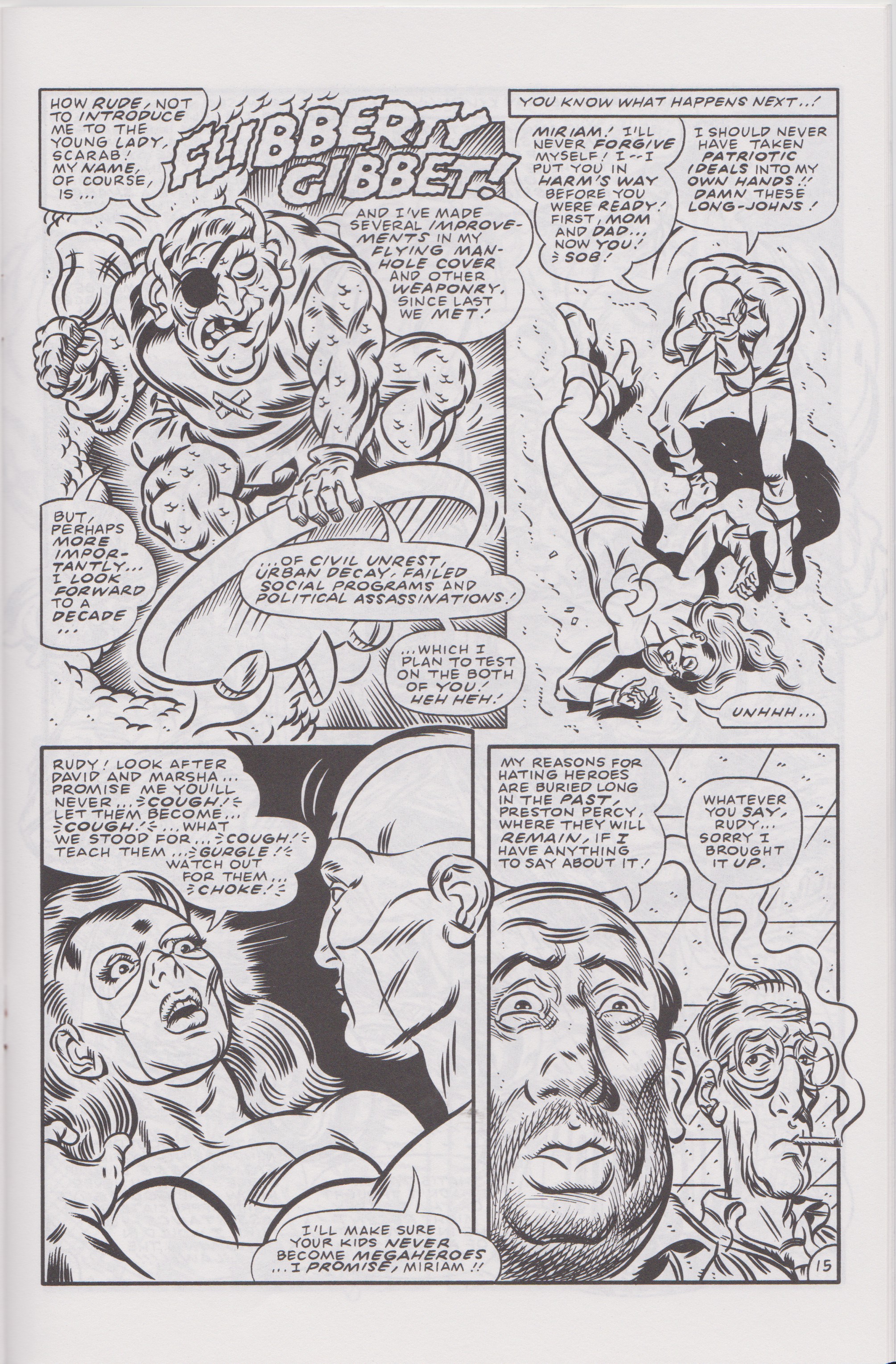 Read online Don Simpson's Bizarre Heroes comic -  Issue #11 - 17