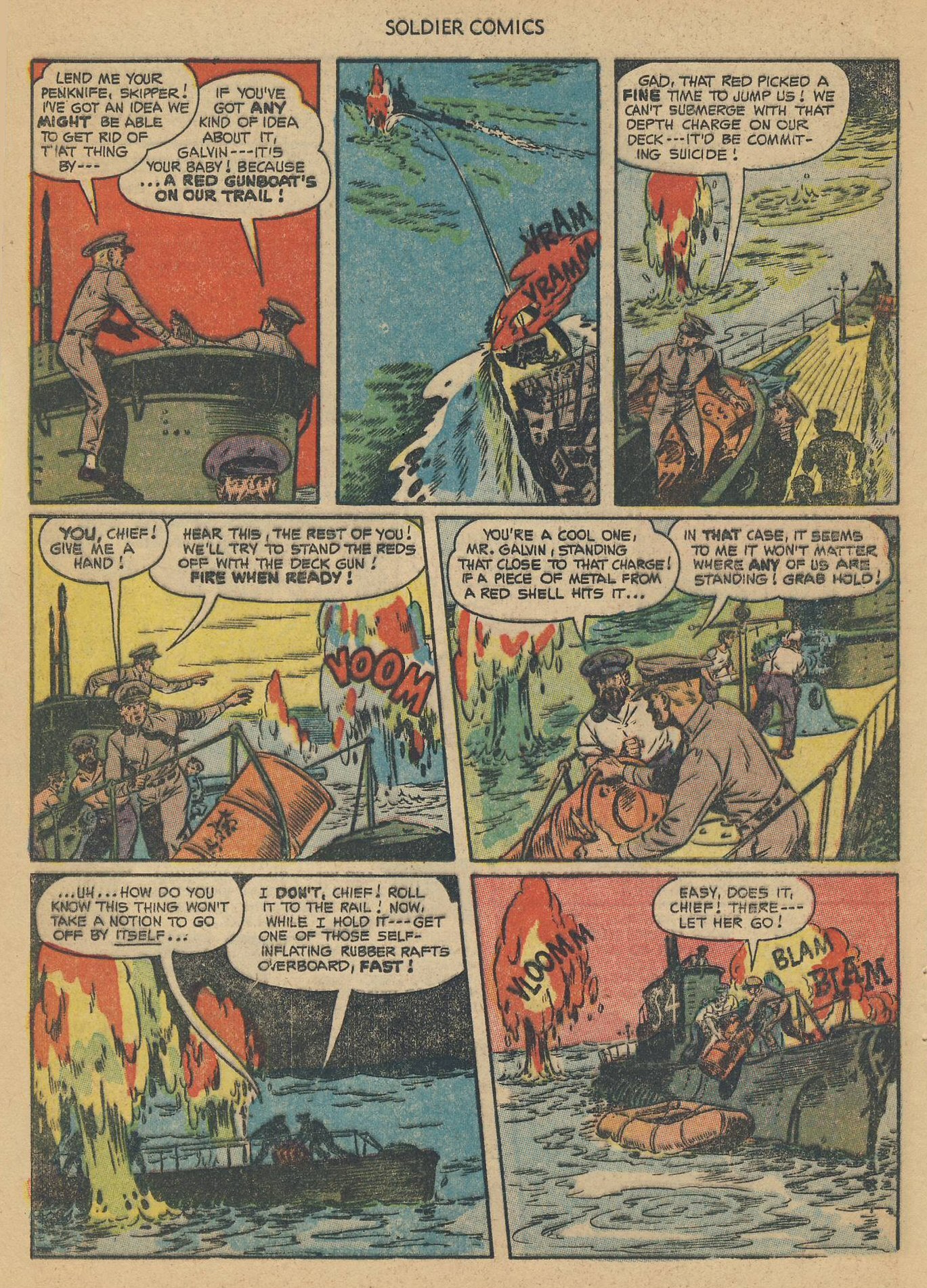 Read online Soldier Comics comic -  Issue #10 - 24