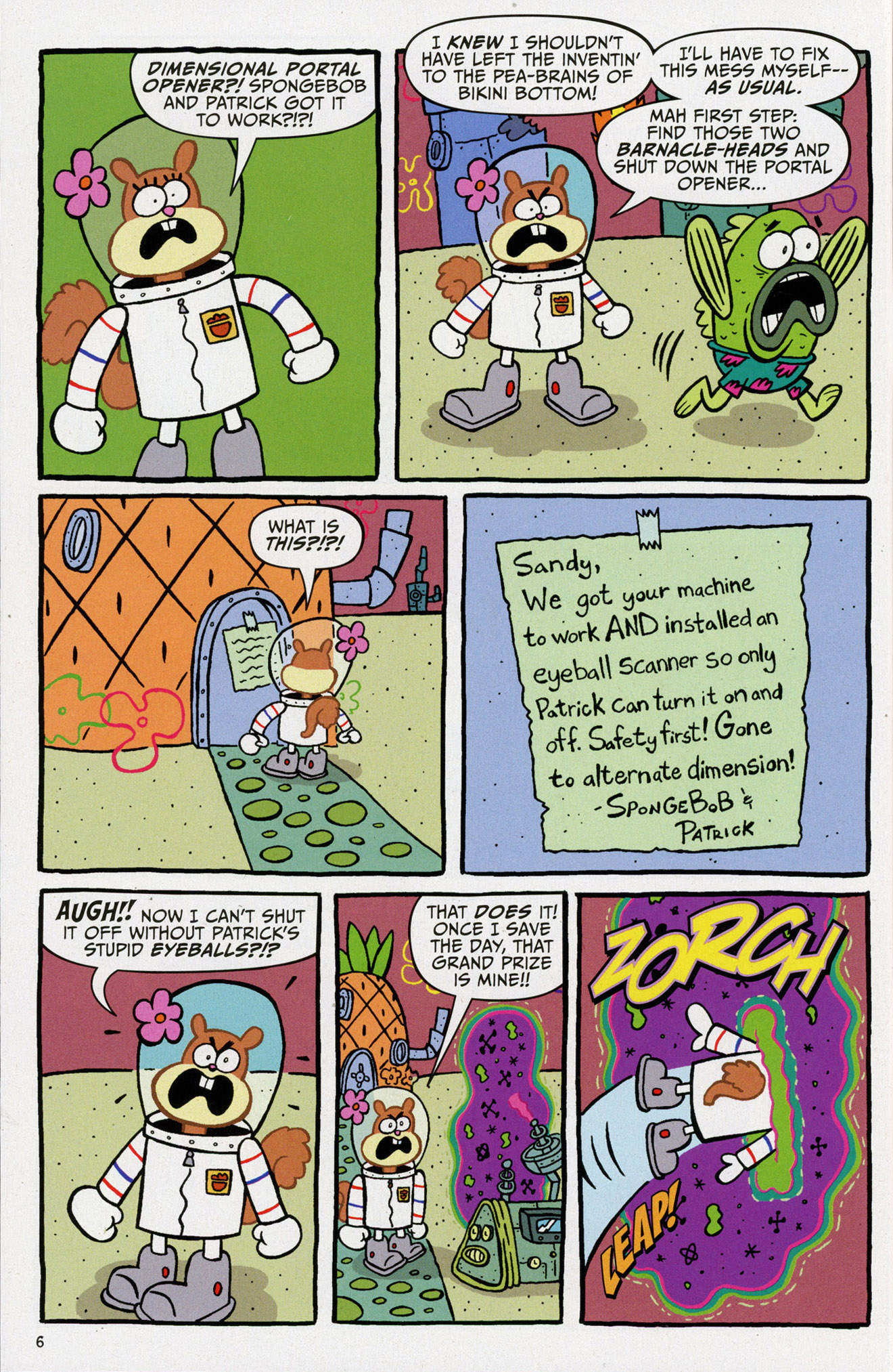 Read online SpongeBob Comics comic -  Issue #52 - 8