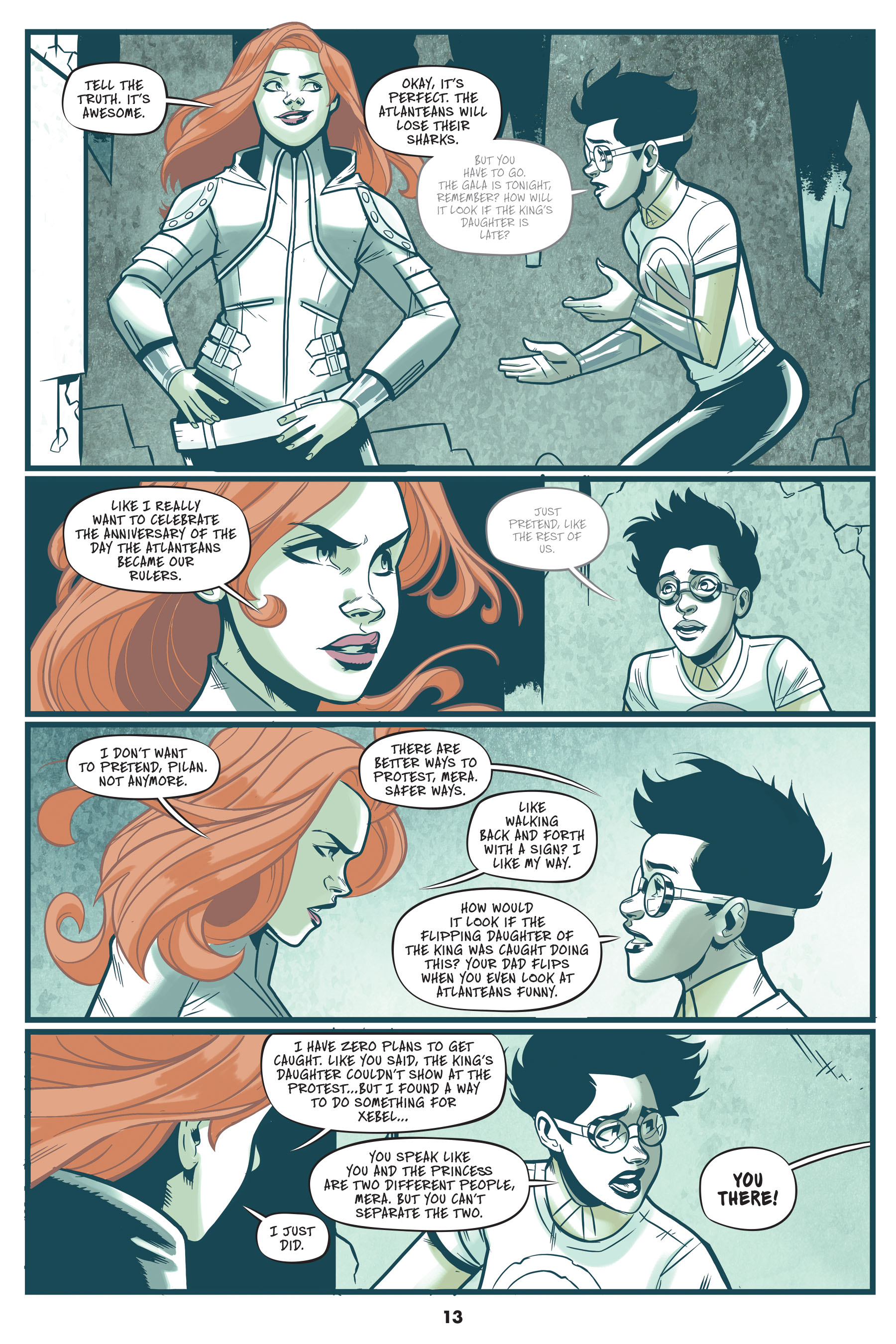 Read online Mera: Tidebreaker comic -  Issue # TPB (Part 1) - 13