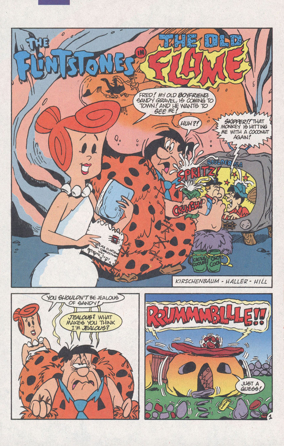 Read online The Flintstones (1995) comic -  Issue #7 - 16