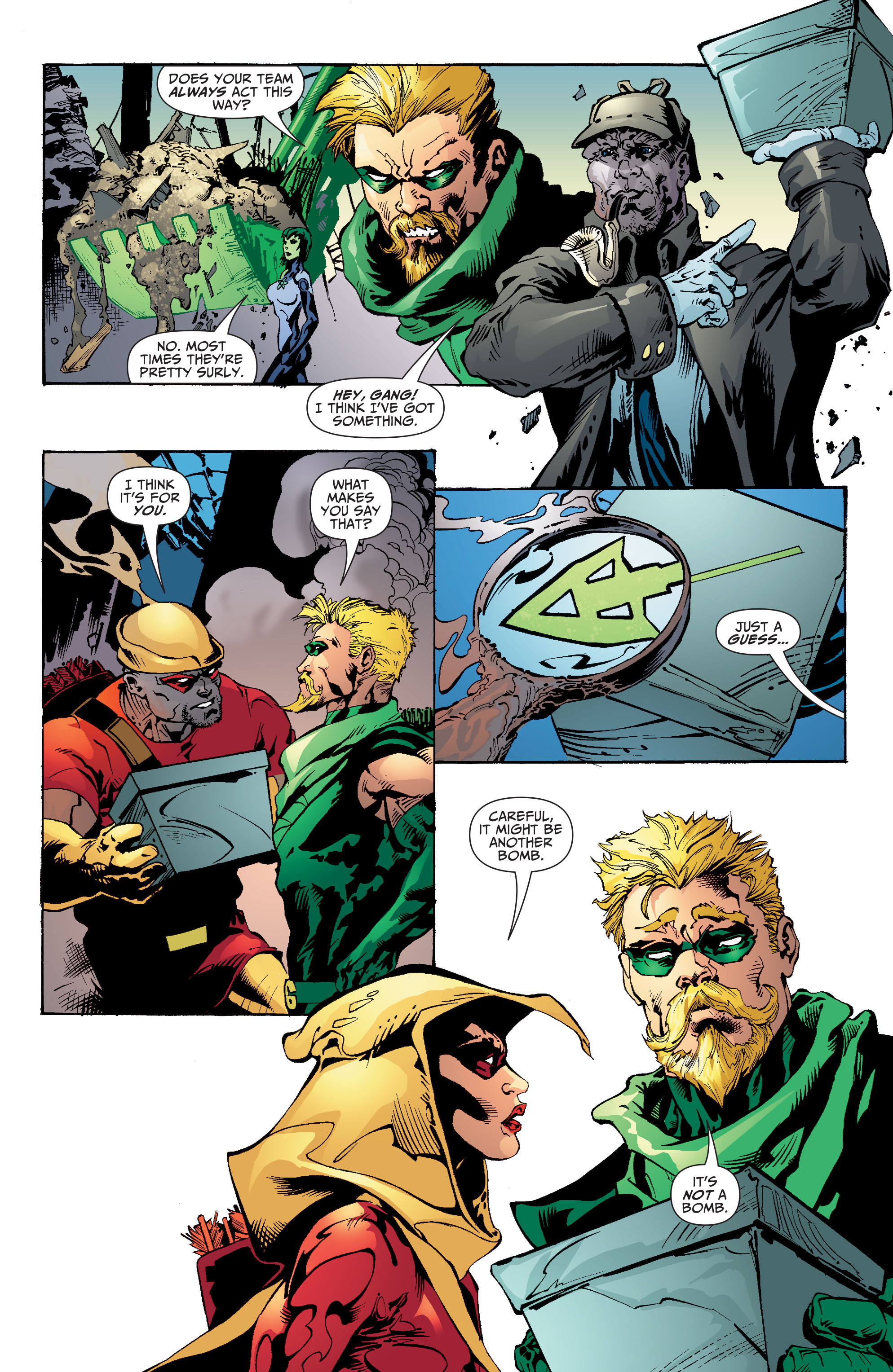 Read online Green Arrow (2001) comic -  Issue #49 - 20