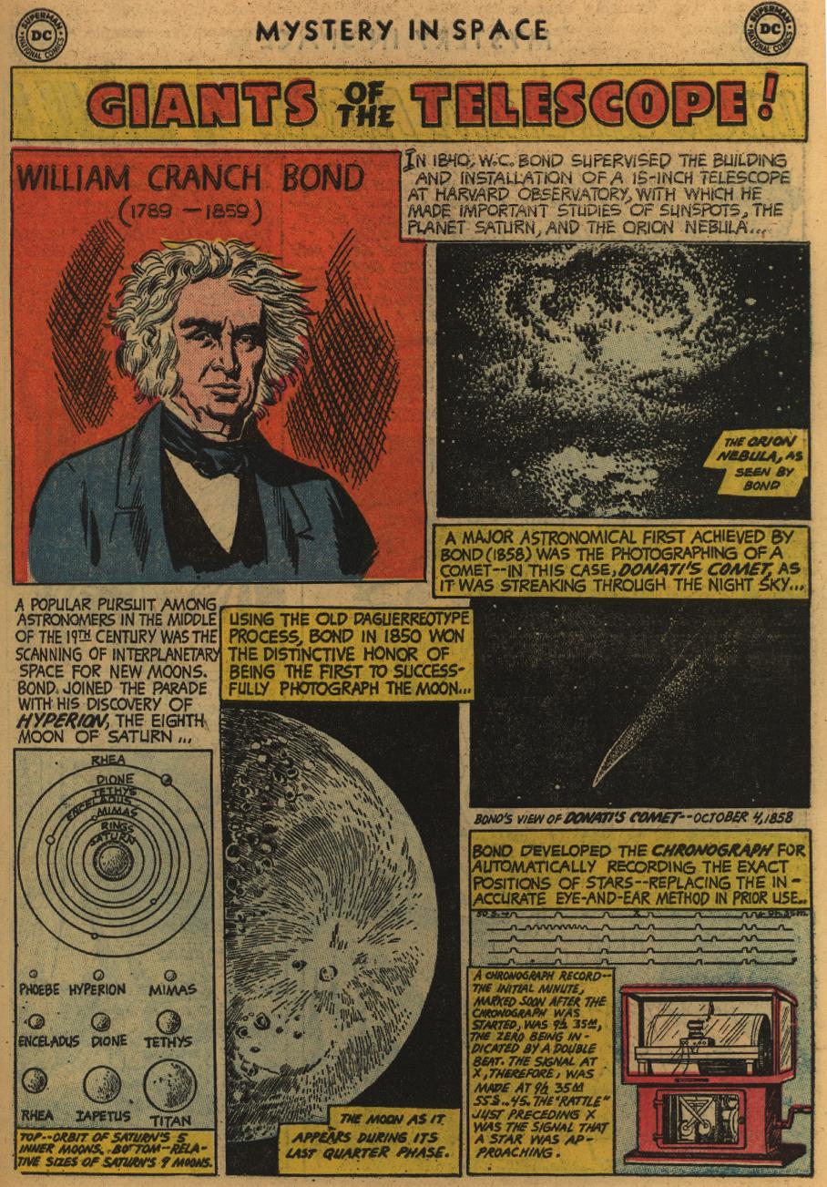 Read online Mystery in Space (1951) comic -  Issue #27 - 27