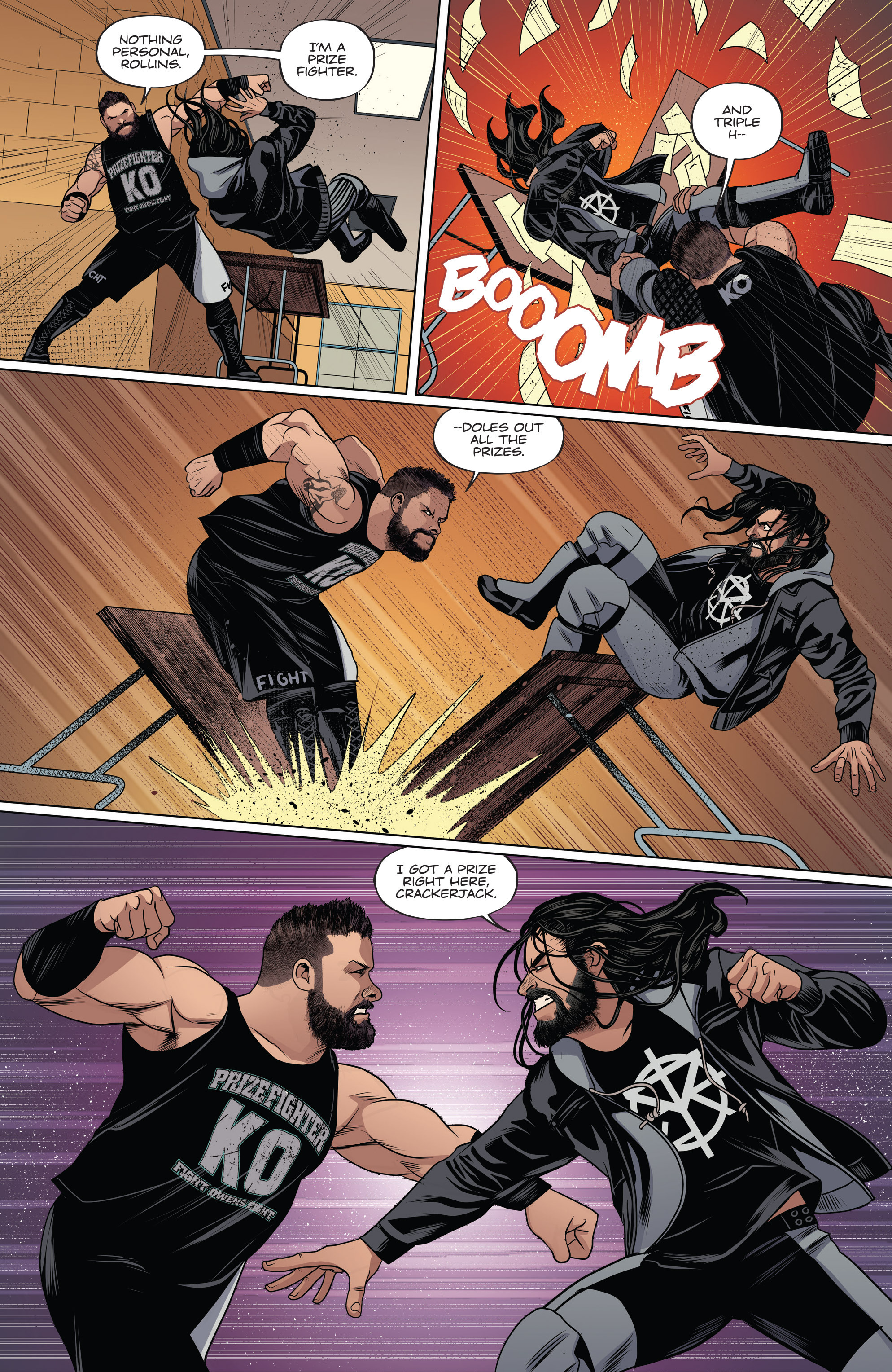 Read online WWE comic -  Issue #4 - 17